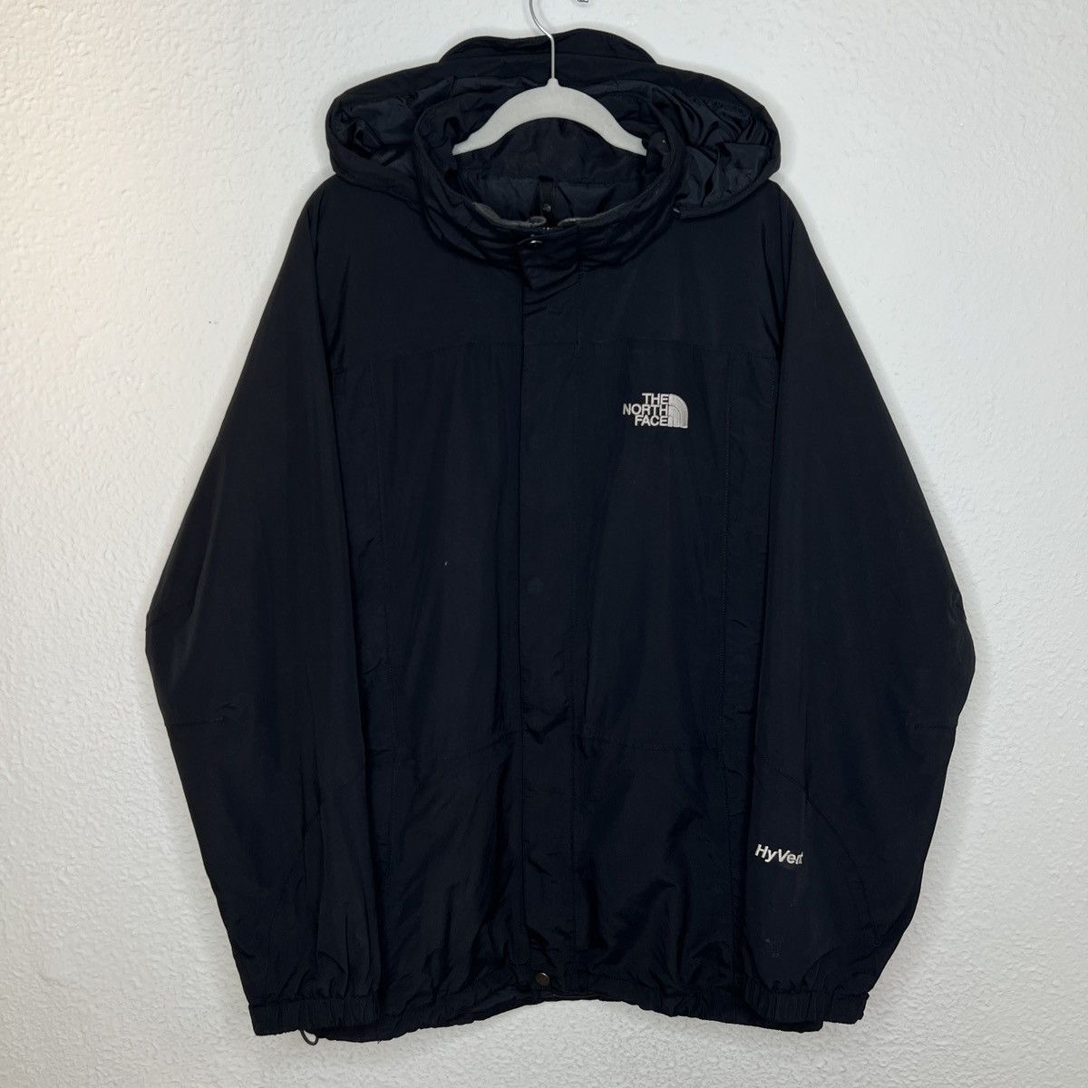 The North Face Vintage The North Face Black Hyvent Jacket Size US L / EU 52-54 / 3 - 1 Thumbnail