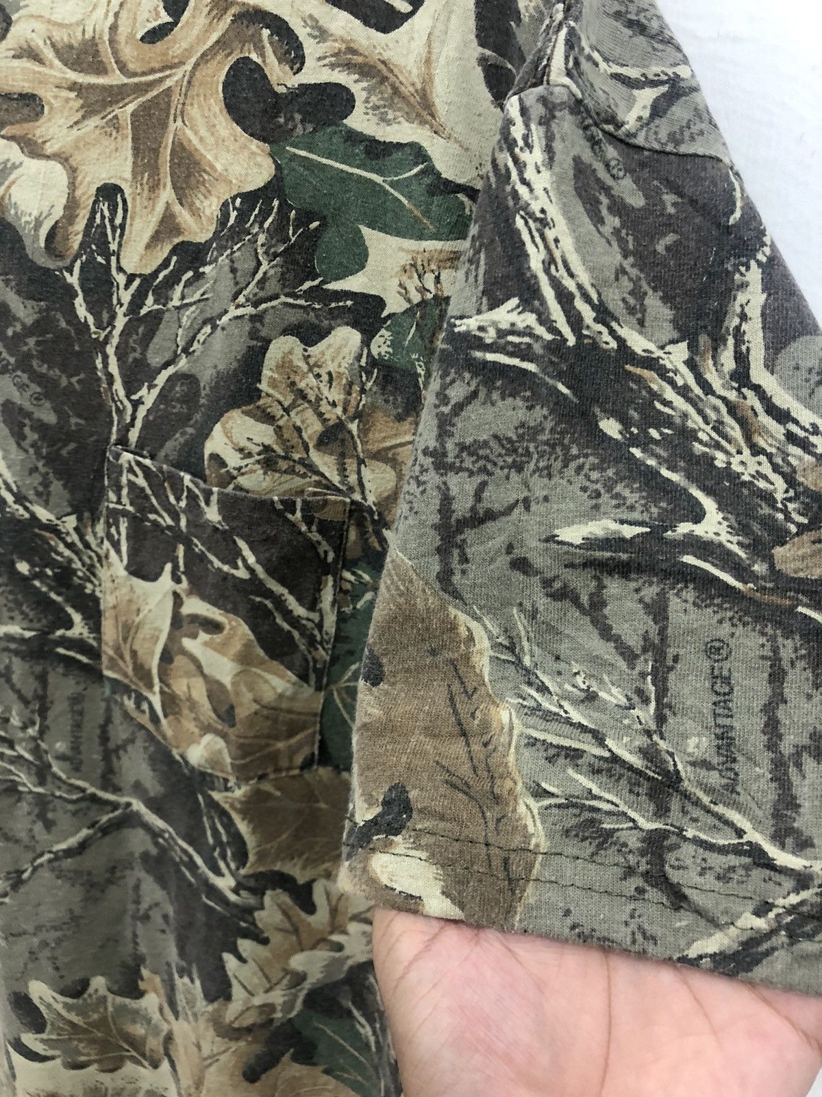 Vintage Vintage HIGH PEAK Single Pocket Full All Over Print Shirt Size US XL / EU 56 / 4 - 6 Thumbnail