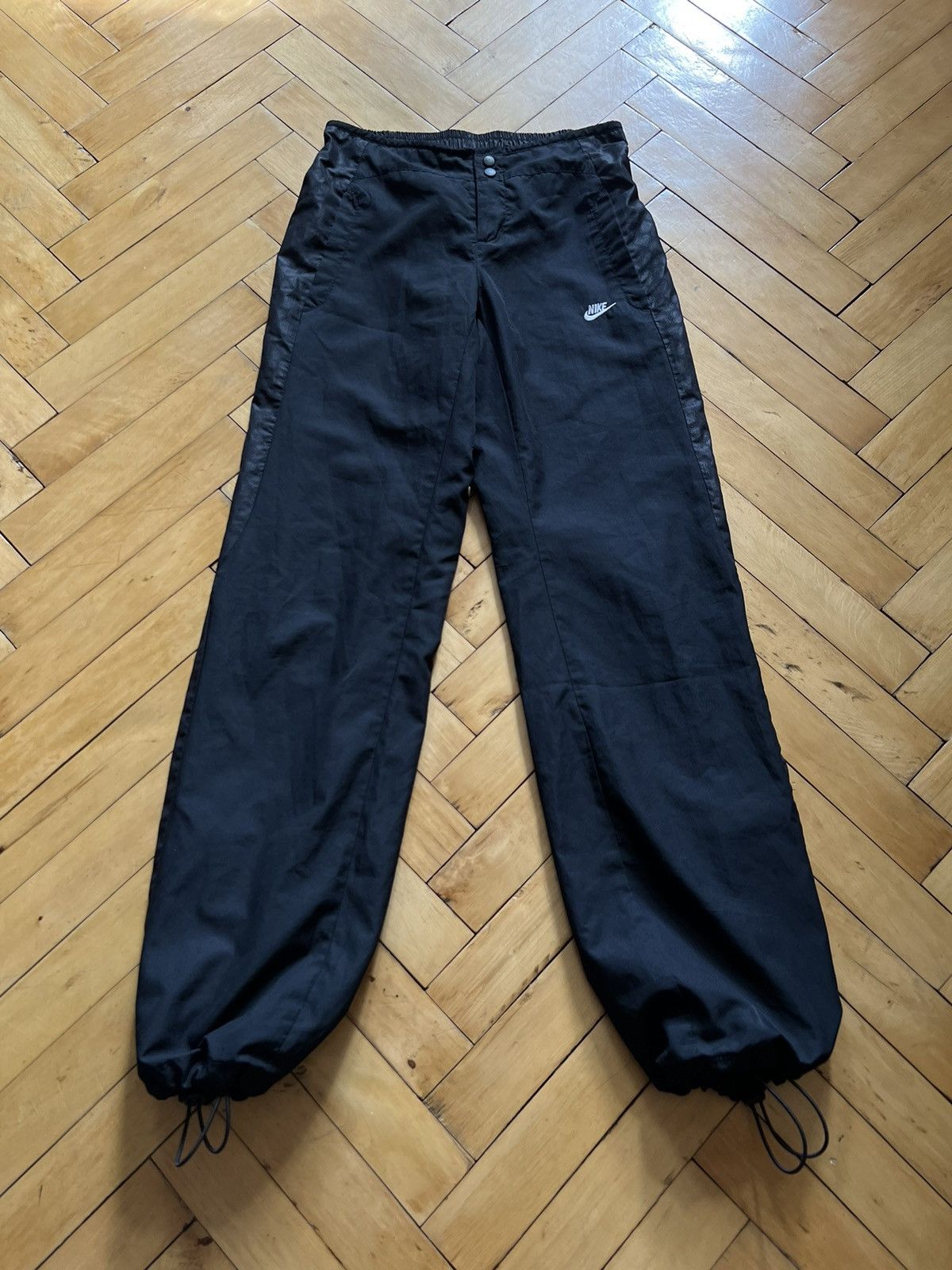 Vintage Nike Drill Pants Y2K Black