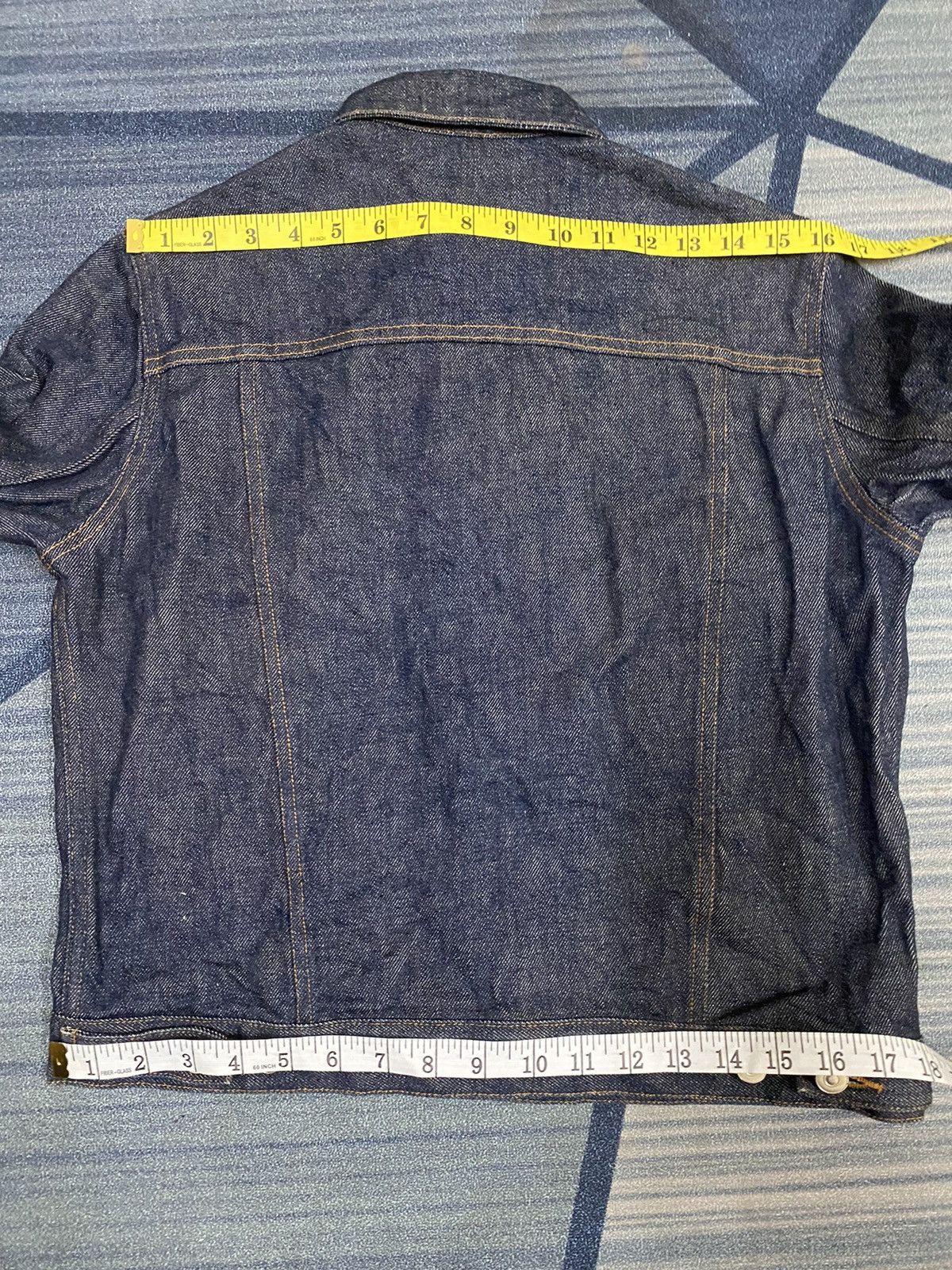 A.P.C. A.P.C RAW SELVEDGE DENIM JEANS JACKET JAPAN MADE Size M / US 6-8 / IT 42-44 - 10 Thumbnail