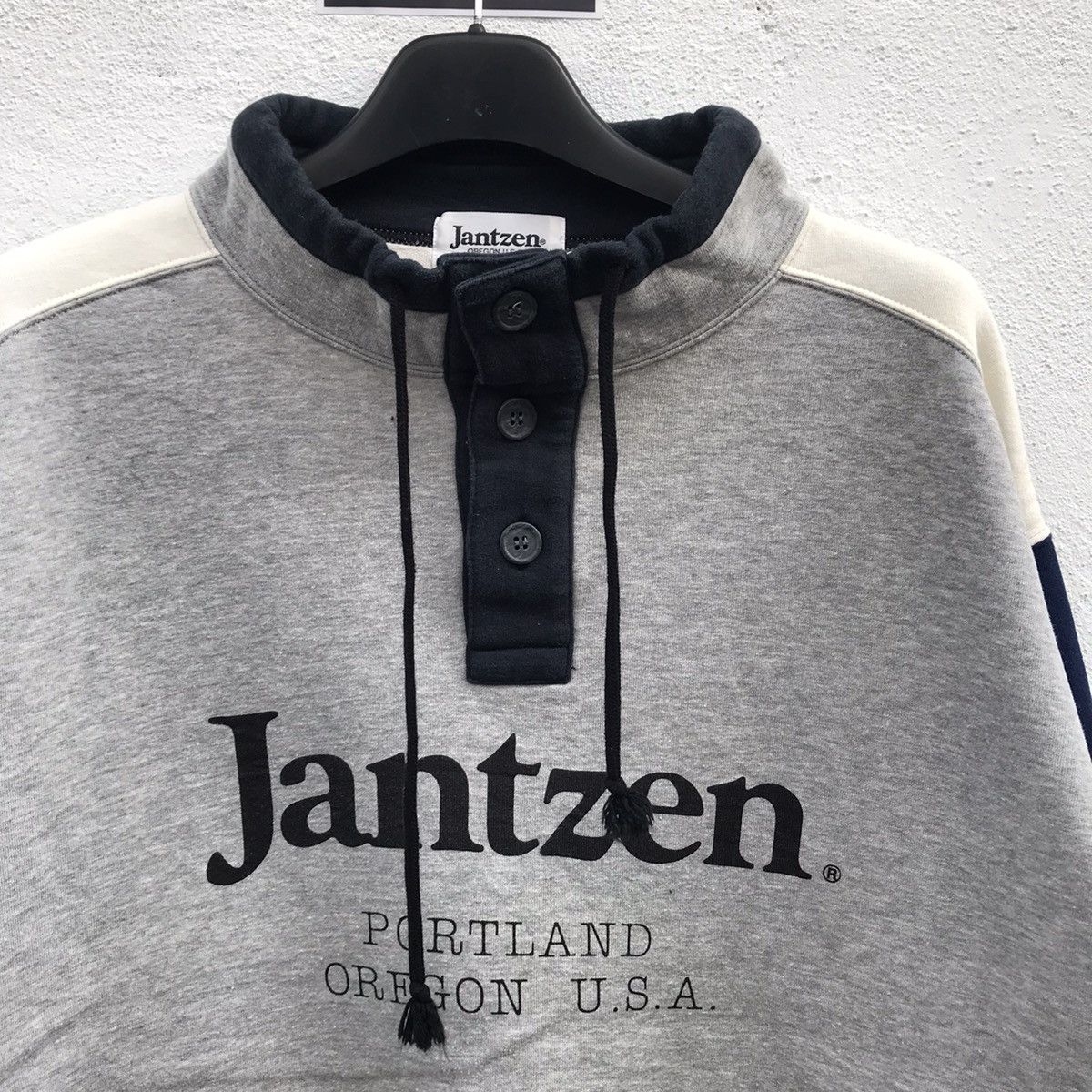 Jantzen Vintage Jantzen Big Logo Crewneck Sweatshirt Size US L / EU 52-54 / 3 - 3 Thumbnail