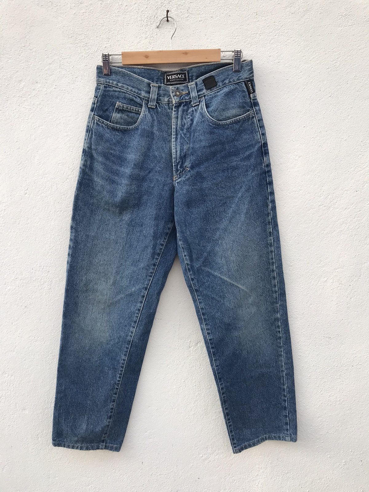 Versace Jeans Couture × Vintage Made In Italy Vintage Versace Jeans Couture Jeans Size US 29 - 2 Thumbnail