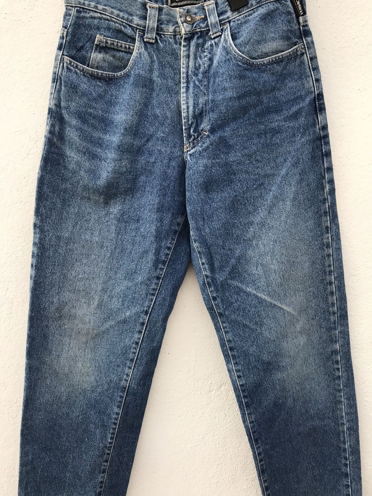 Versace Jeans Couture × Vintage Made In Italy Vintage Versace Jeans Couture Jeans Size US 29 - 3 Thumbnail
