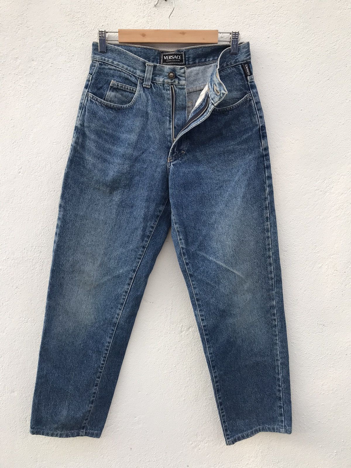 Versace Jeans Couture × Vintage Made In Italy Vintage Versace Jeans Couture Jeans Size US 29 - 6 Thumbnail