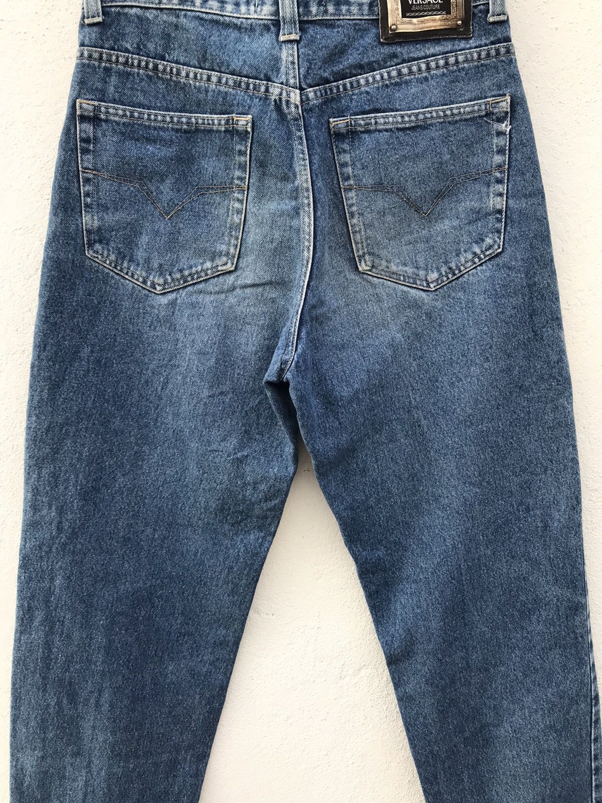 Versace Jeans Couture × Vintage Made In Italy Vintage Versace Jeans Couture Jeans Size US 29 - 11 Thumbnail