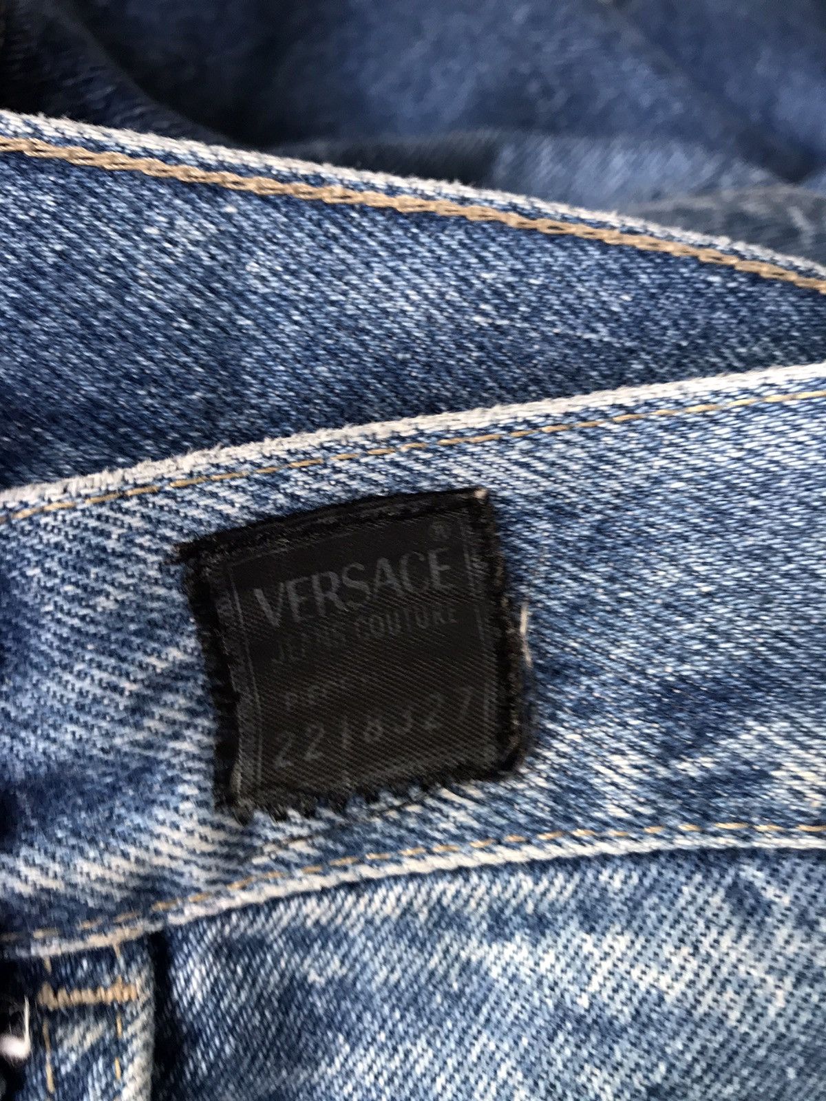 Versace Jeans Couture × Vintage Made In Italy Vintage Versace Jeans Couture Jeans Size US 29 - 13 Thumbnail