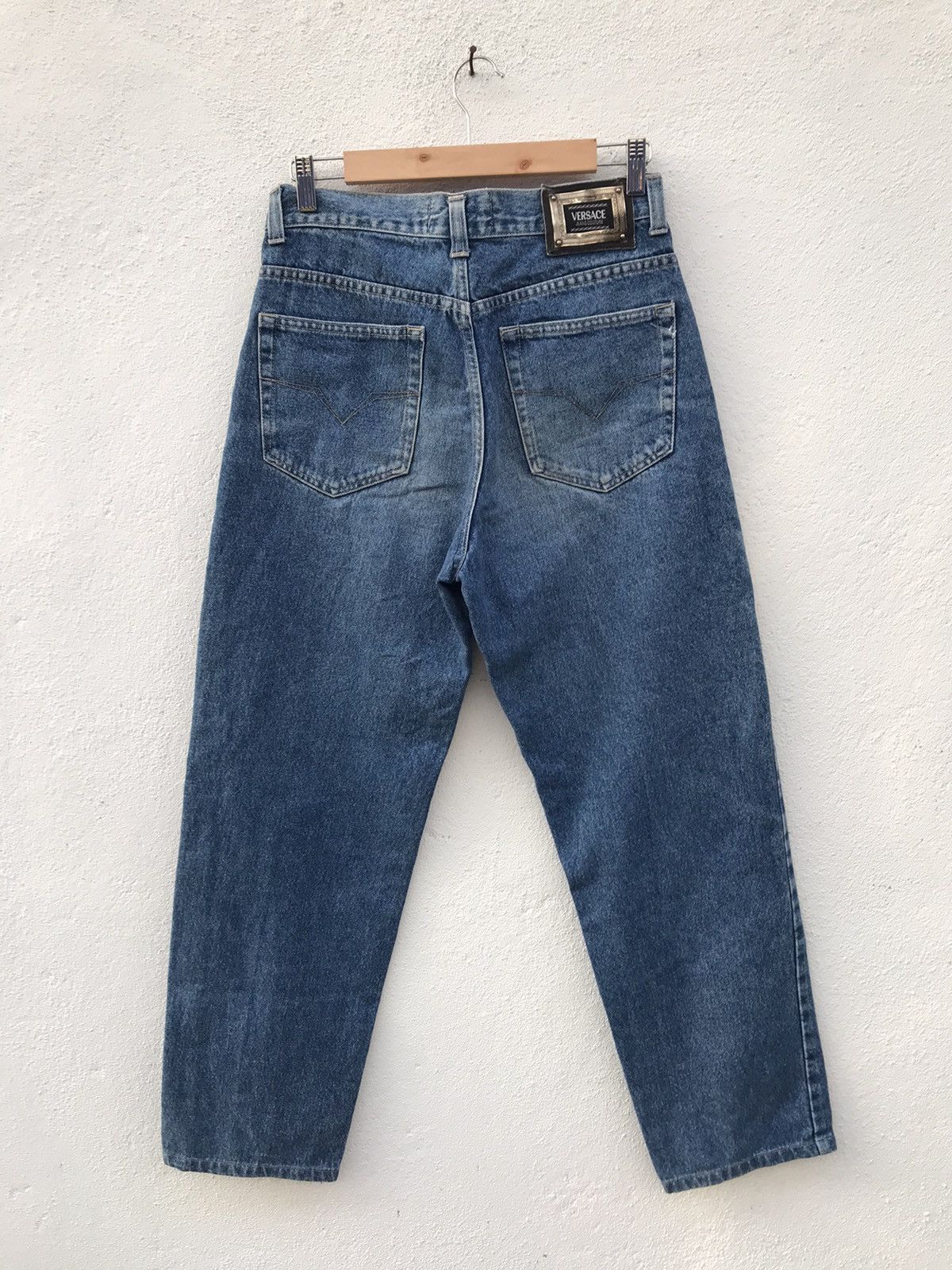 Versace Jeans Couture × Vintage Made In Italy Vintage Versace Jeans Couture Jeans Size US 29 - 7 Thumbnail