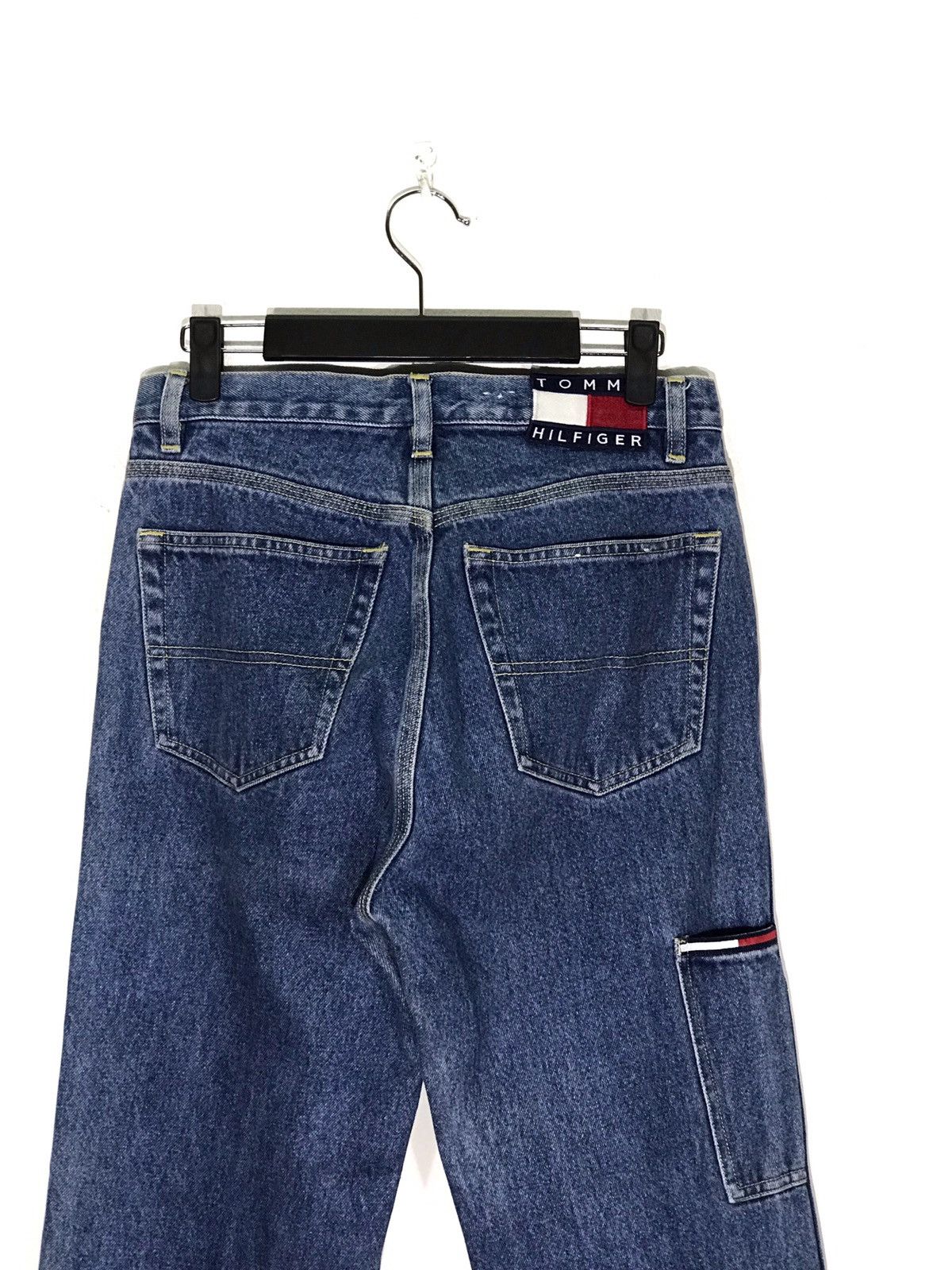 Tommy Hilfiger Vintage Tommy Hilfiger Double Knee Carpenter Jeans Size US 35 - 6 Thumbnail