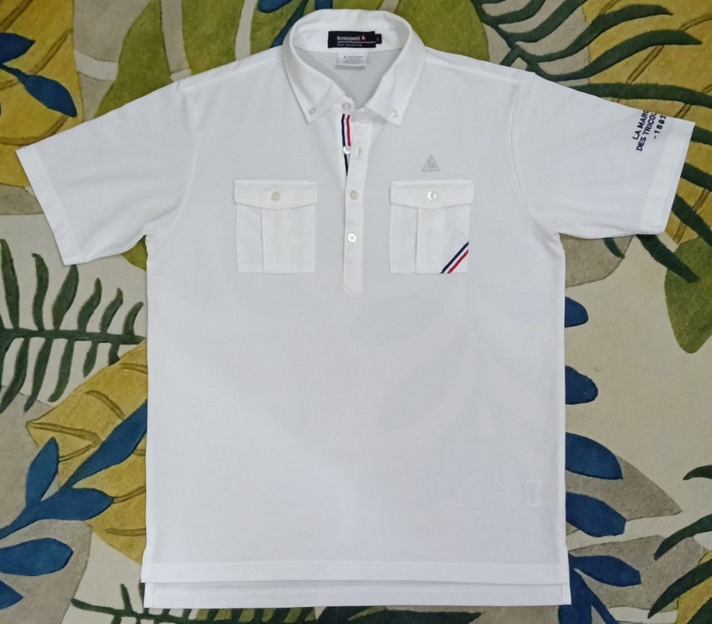 Descente × Le Coq Sportif Le Coq Sportif Golf Collection Polo Shirt Size US L / EU 52-54 / 3 - 4 Thumbnail