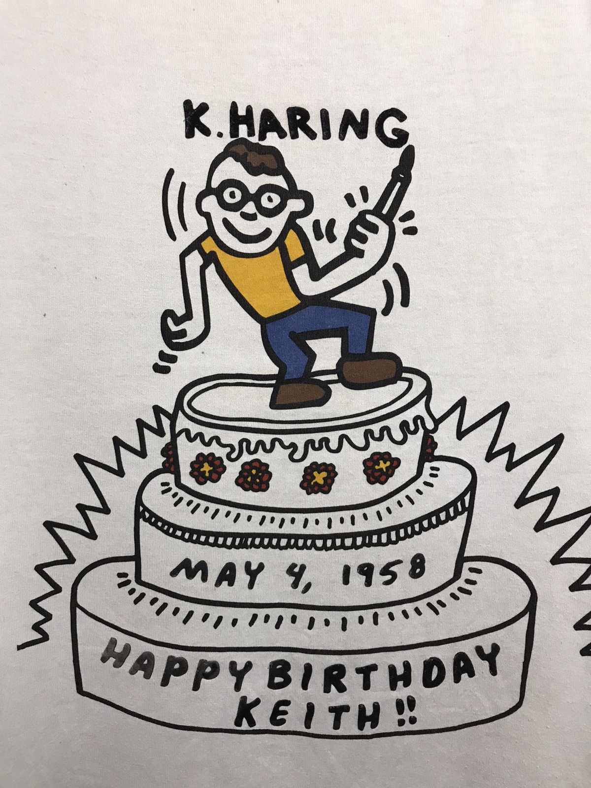 Keith Haring × Uniqlo Keith Haring Uniqlo streetwear tee Size US XL / EU 56 / 4 - 3 Thumbnail