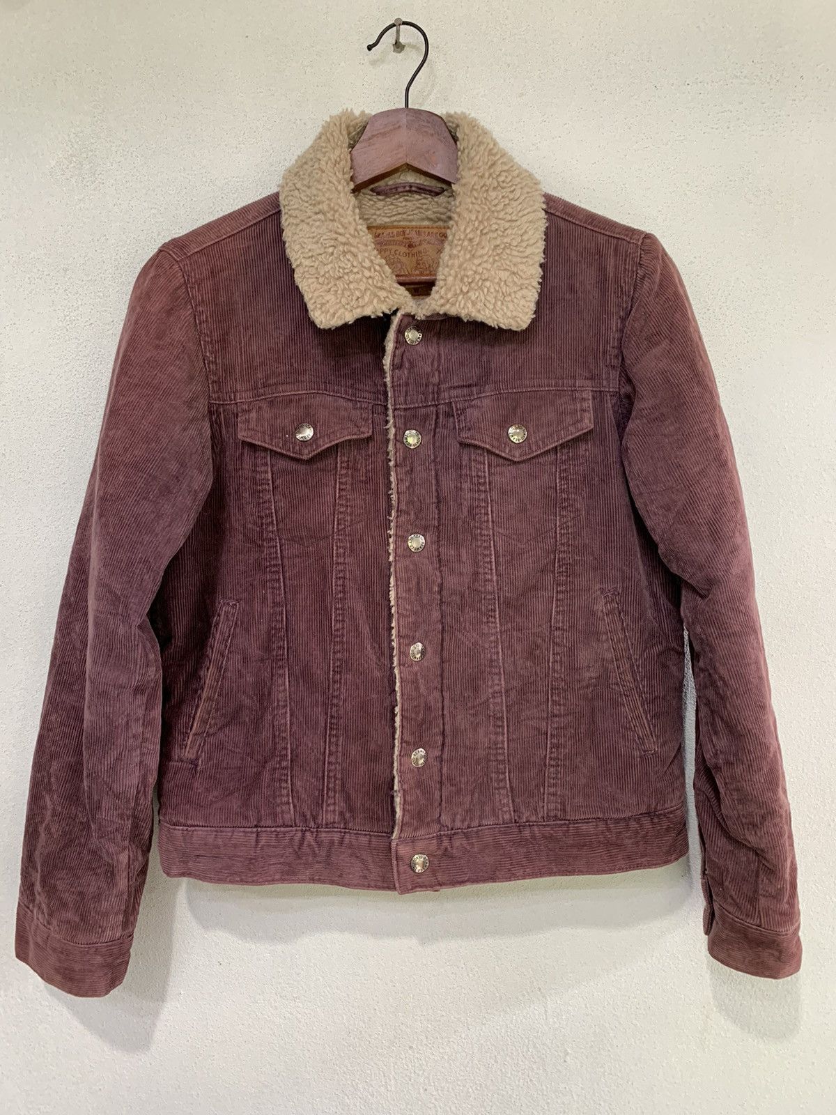 Beams Boy Jeans’ Cudroy Jacket with Fleece