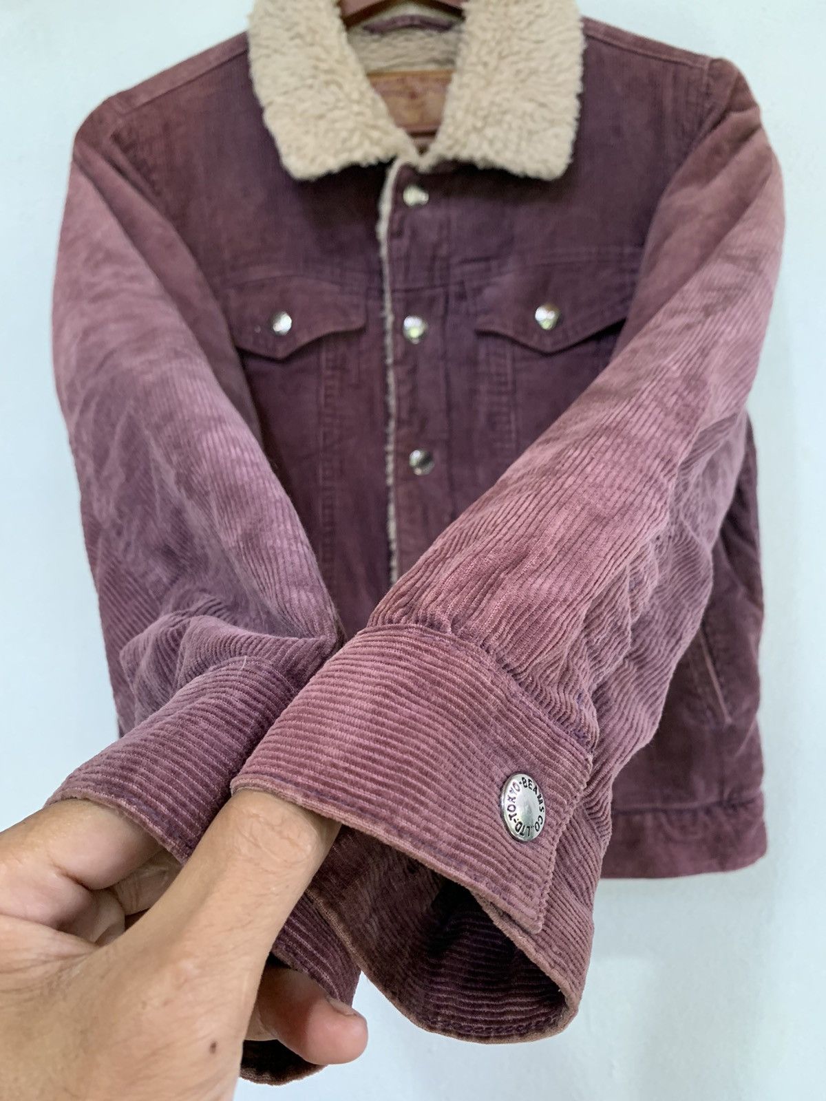 Beams Plus × Japanese Brand Beams Boy Jeans’ Cudroy Jacket with Fleece Size US M / EU 48-50 / 2 - 6 Thumbnail