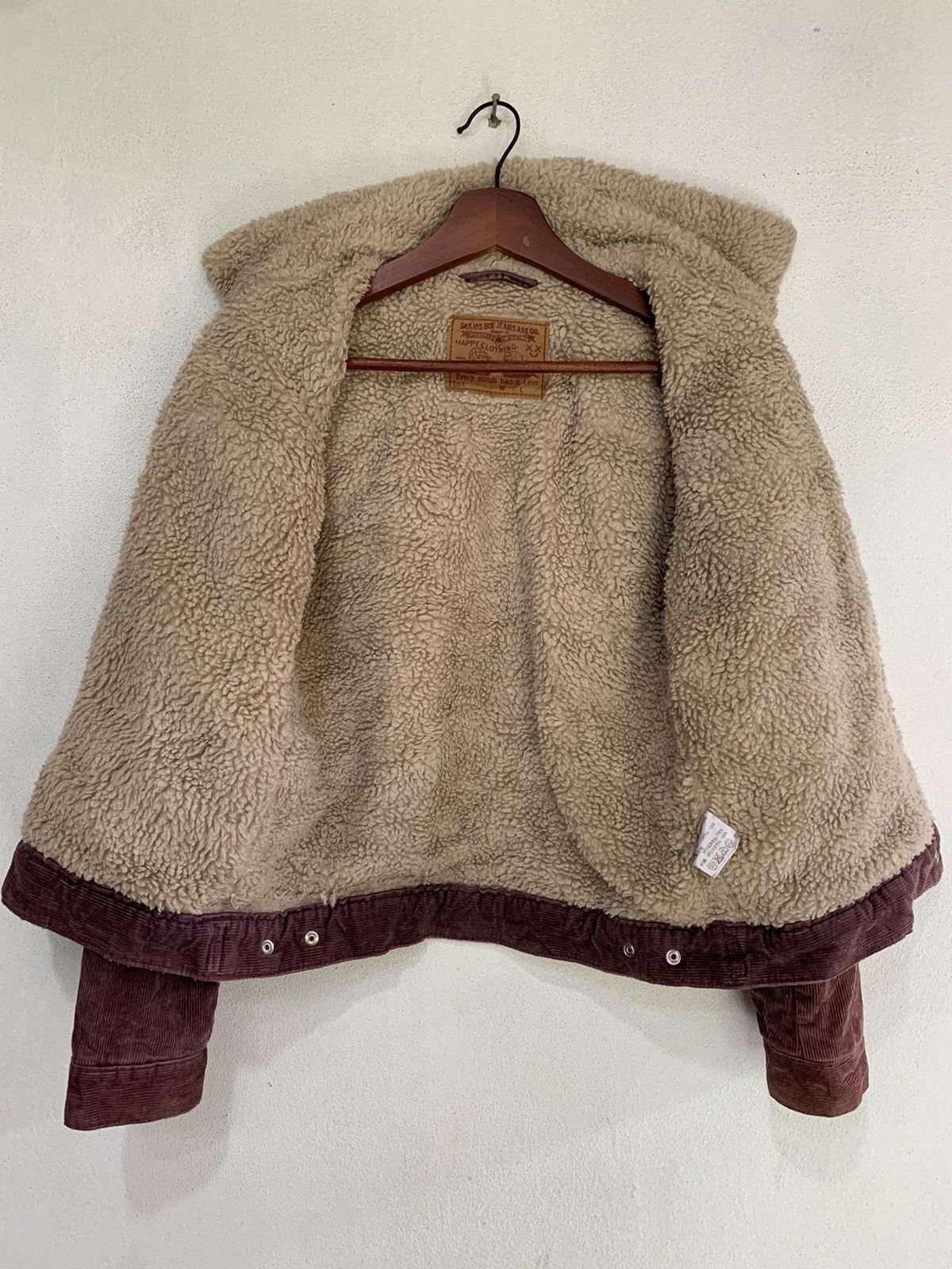 Beams Plus × Japanese Brand Beams Boy Jeans’ Cudroy Jacket with Fleece Size US M / EU 48-50 / 2 - 12 Thumbnail