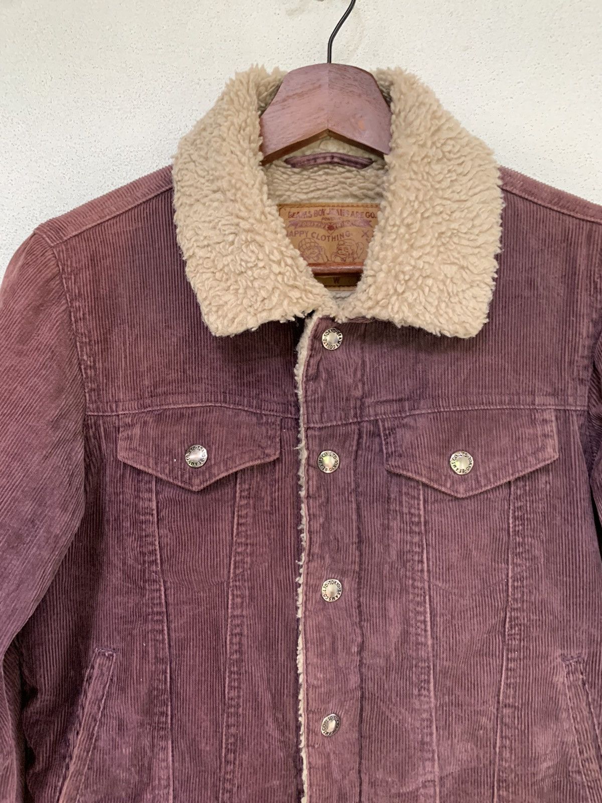 Beams Plus × Japanese Brand Beams Boy Jeans’ Cudroy Jacket with Fleece Size US M / EU 48-50 / 2 - 2 Thumbnail