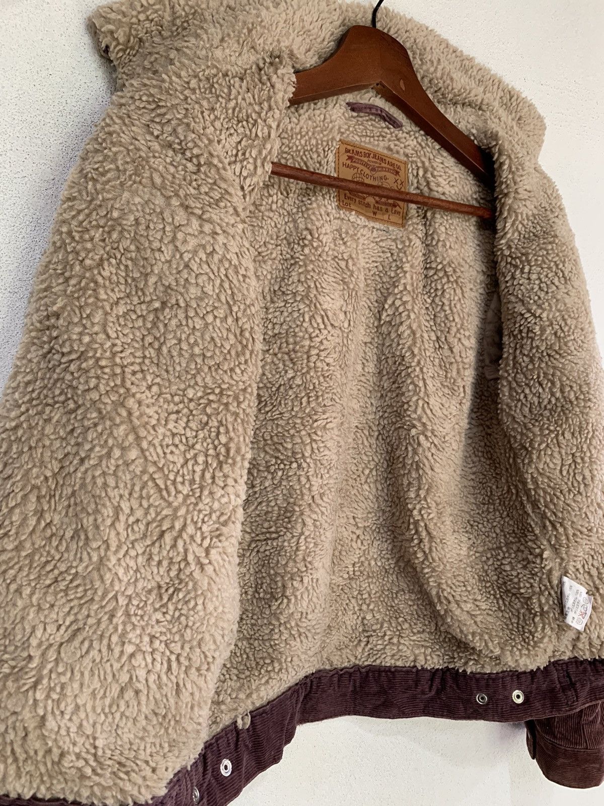 Beams Plus × Japanese Brand Beams Boy Jeans’ Cudroy Jacket with Fleece Size US M / EU 48-50 / 2 - 13 Thumbnail
