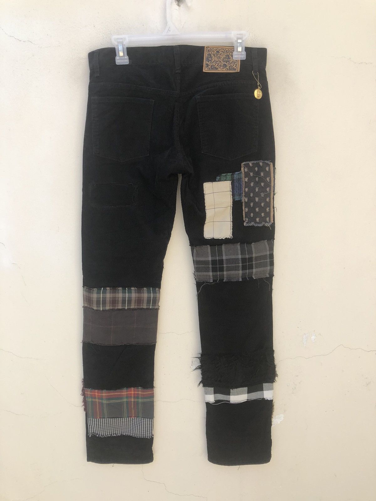 Magical Design RARE!! MAGICAL DESIGN Japan Patchwork Jeans Corduroy Pant Size US 30 / EU 46 - 15 Thumbnail
