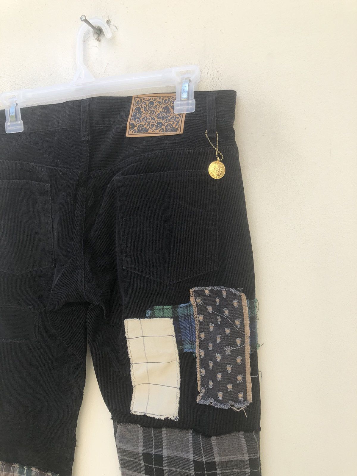 Magical Design RARE!! MAGICAL DESIGN Japan Patchwork Jeans Corduroy Pant Size US 30 / EU 46 - 20 Thumbnail