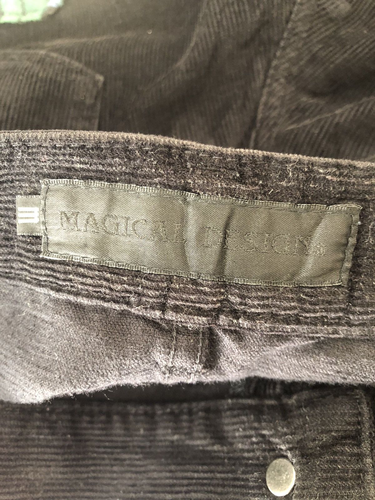 Magical Design RARE!! MAGICAL DESIGN Japan Patchwork Jeans Corduroy Pant Size US 30 / EU 46 - 24 Thumbnail