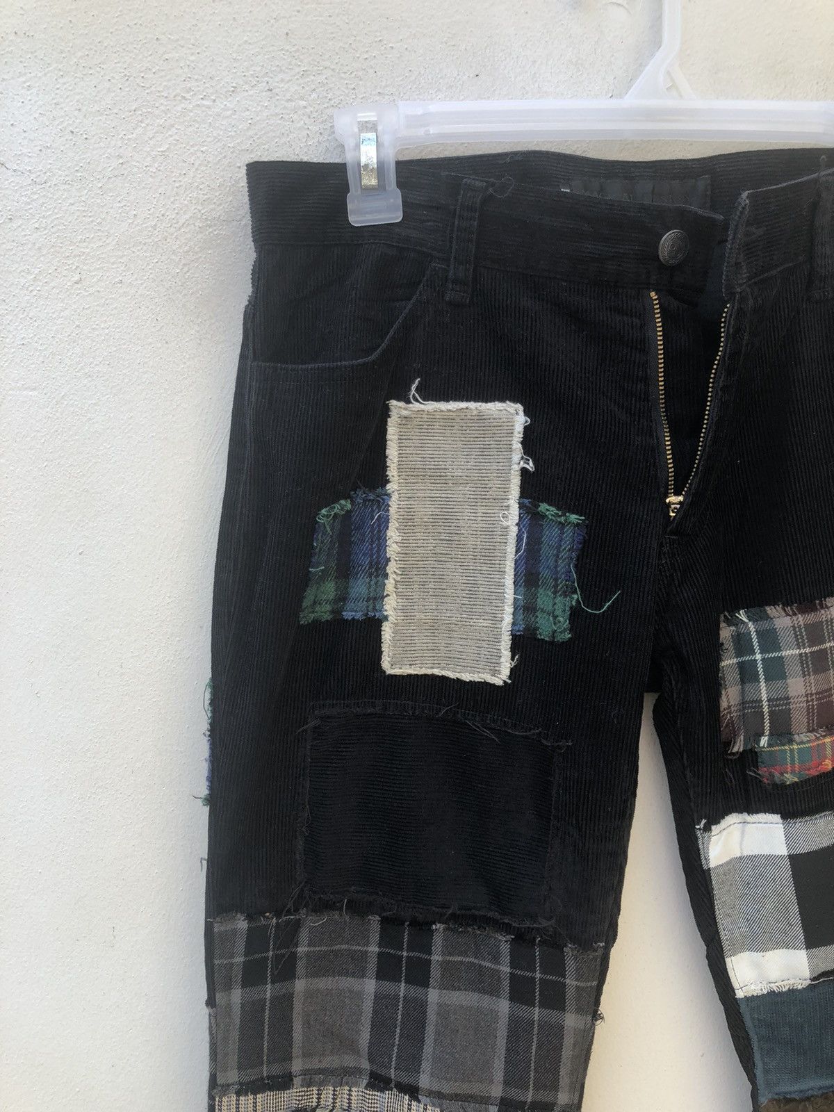 Magical Design RARE!! MAGICAL DESIGN Japan Patchwork Jeans Corduroy Pant Size US 30 / EU 46 - 9 Thumbnail