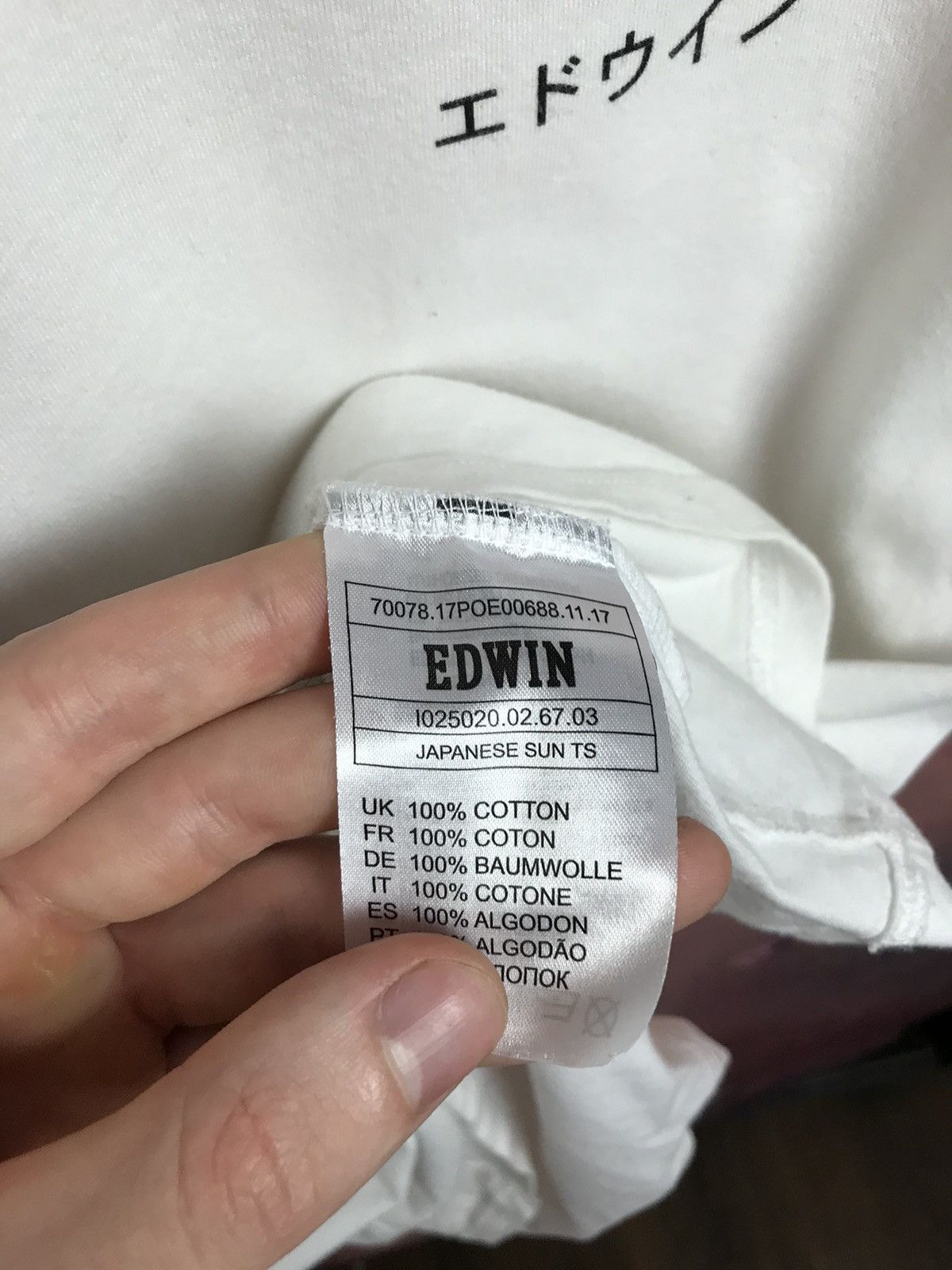 Edwin Edwin Japanese streetwear tee Size US L / EU 52-54 / 3 - 6 Thumbnail
