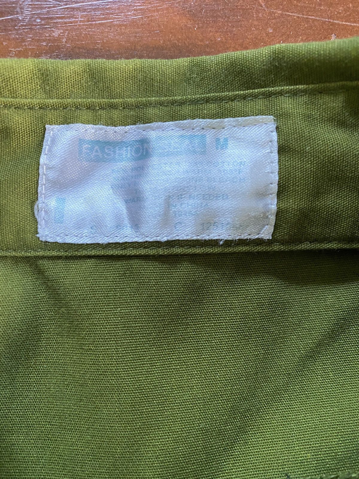 Vintage Vintage Olive Green Short Sleeve Uniform Button Up Size US M / EU 48-50 / 2 - 5 Thumbnail