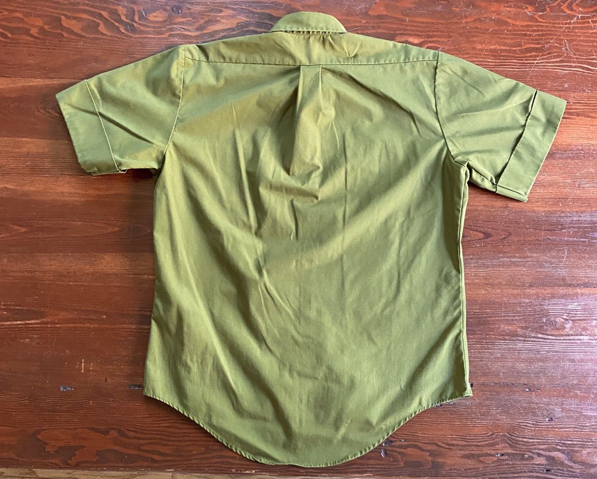 Vintage Vintage Olive Green Short Sleeve Uniform Button Up Size US M / EU 48-50 / 2 - 6 Thumbnail