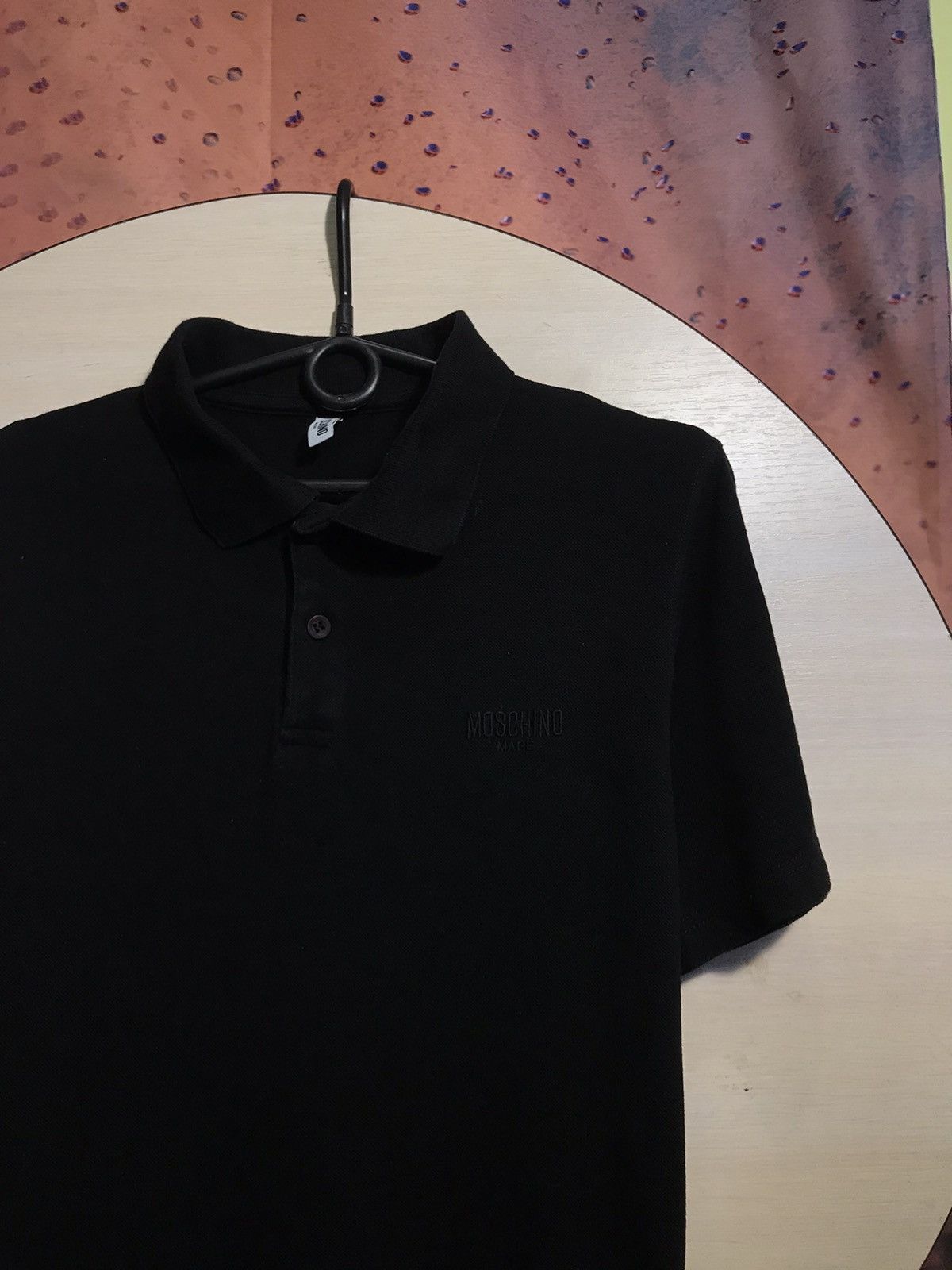 Moschino Moschino luxury streetwear polo tee Size US M / EU 48-50 / 2 - 1 Thumbnail