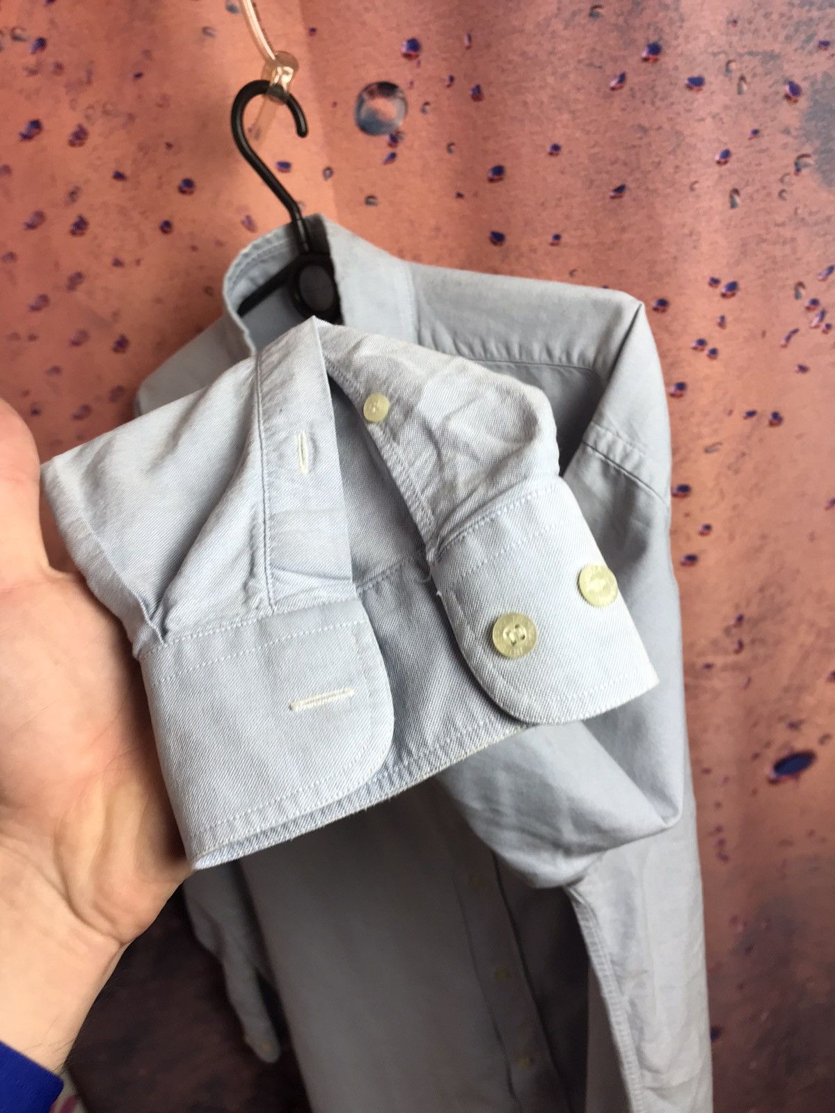 Burberry × Vintage Thomas Burberry luxury streetwear vintage shirt Size US XL / EU 56 / 4 - 6 Thumbnail
