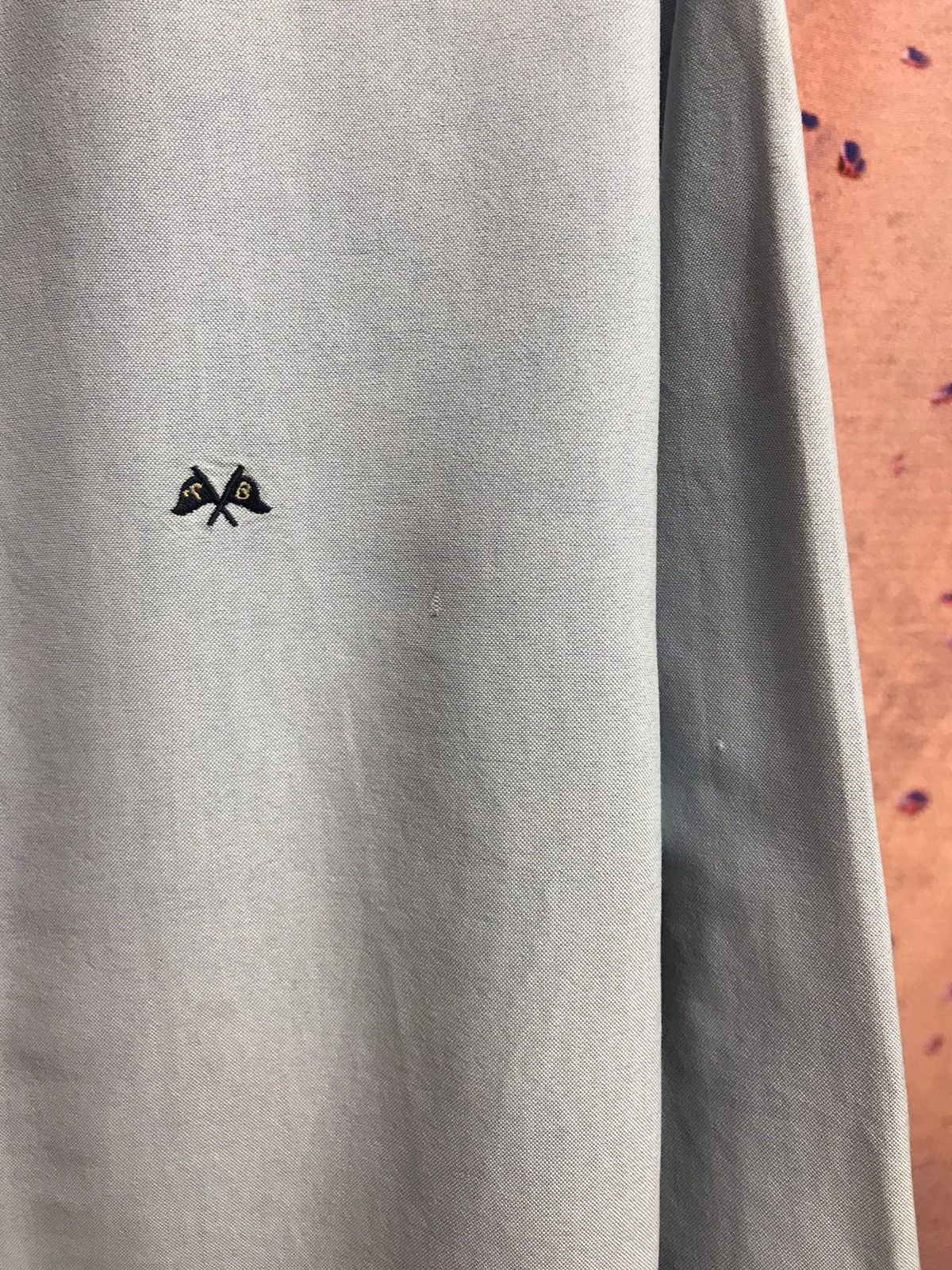 Burberry × Vintage Thomas Burberry luxury streetwear vintage shirt Size US XL / EU 56 / 4 - 4 Thumbnail