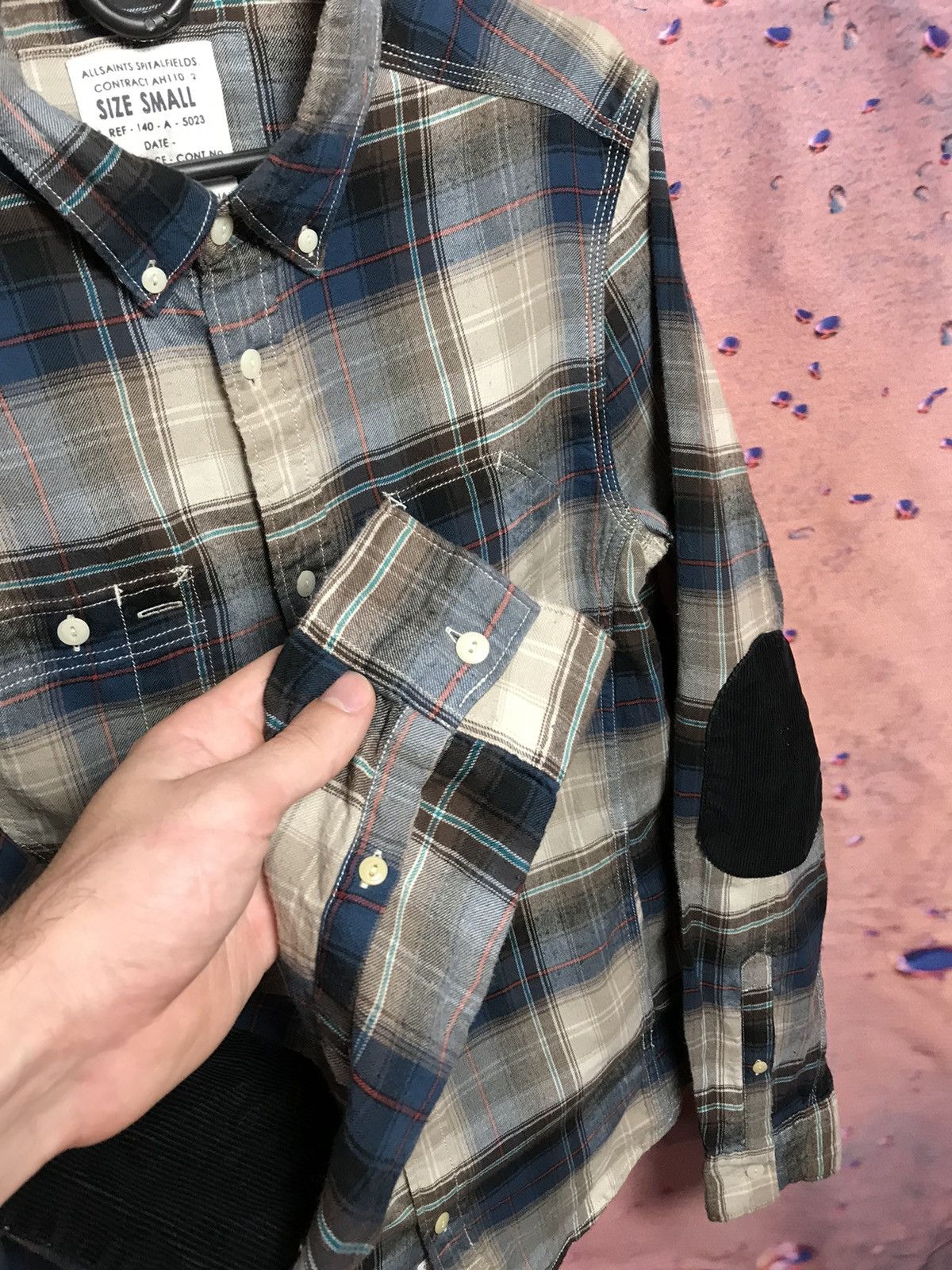 Allsaints Allsaints luxury streetwear shirt Size US S / EU 44-46 / 1 - 5 Thumbnail