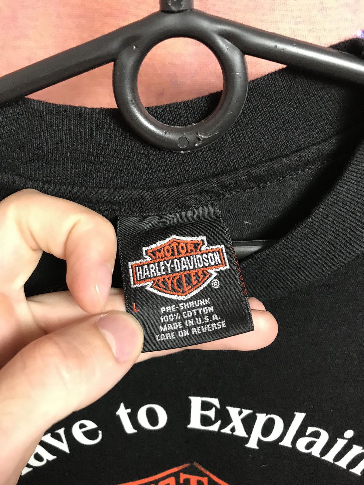 Vintage Vintage Harley Davidson 1988 streetwear tee Size US L / EU 52-54 / 3 - 3 Thumbnail