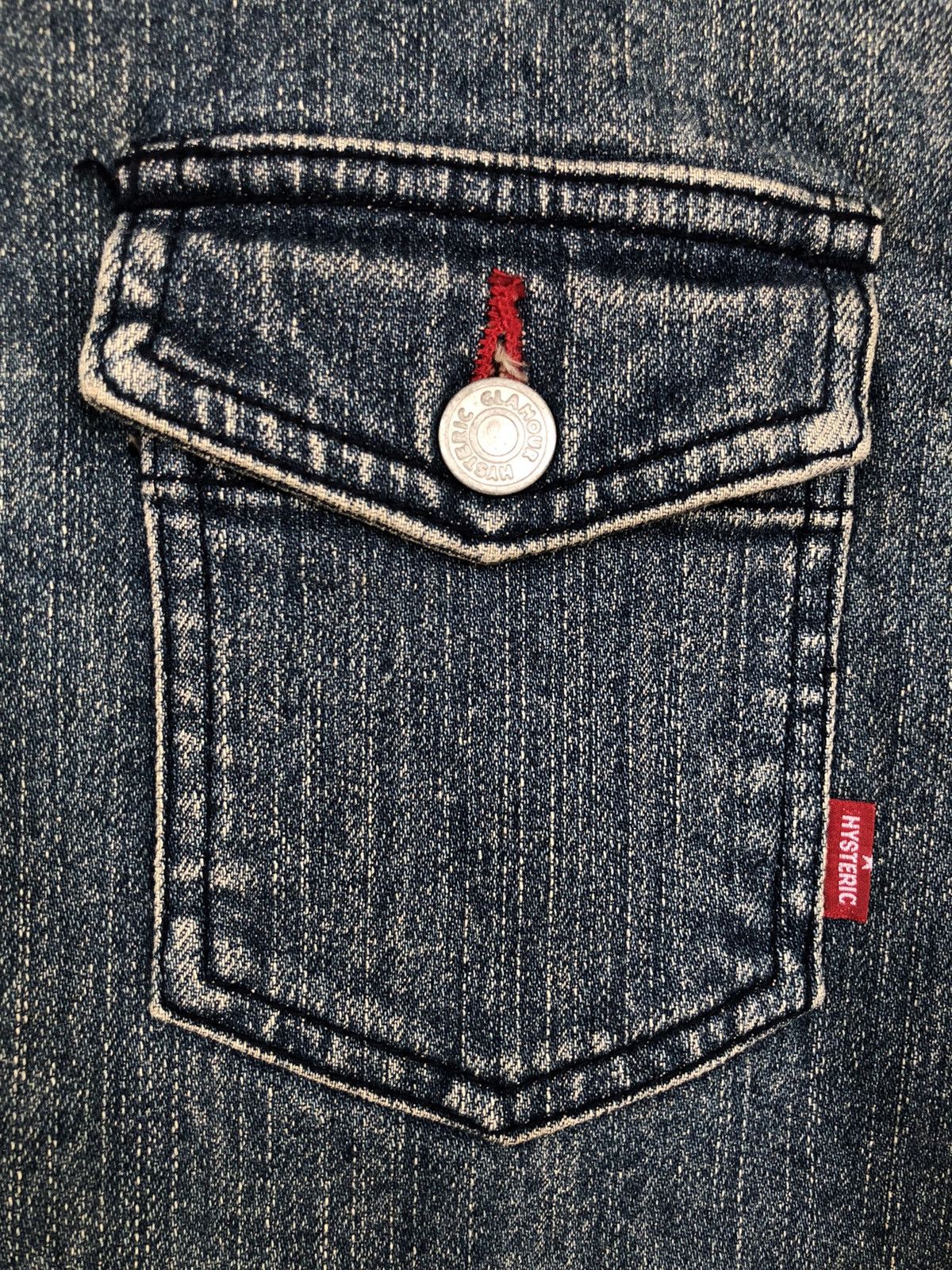 Hysteric Glamour GRAIL🔥90s Hysteric Glamour "Love Buzz" Nirvana Denim Jacket Size US S / EU 44-46 / 1 - 7 Thumbnail