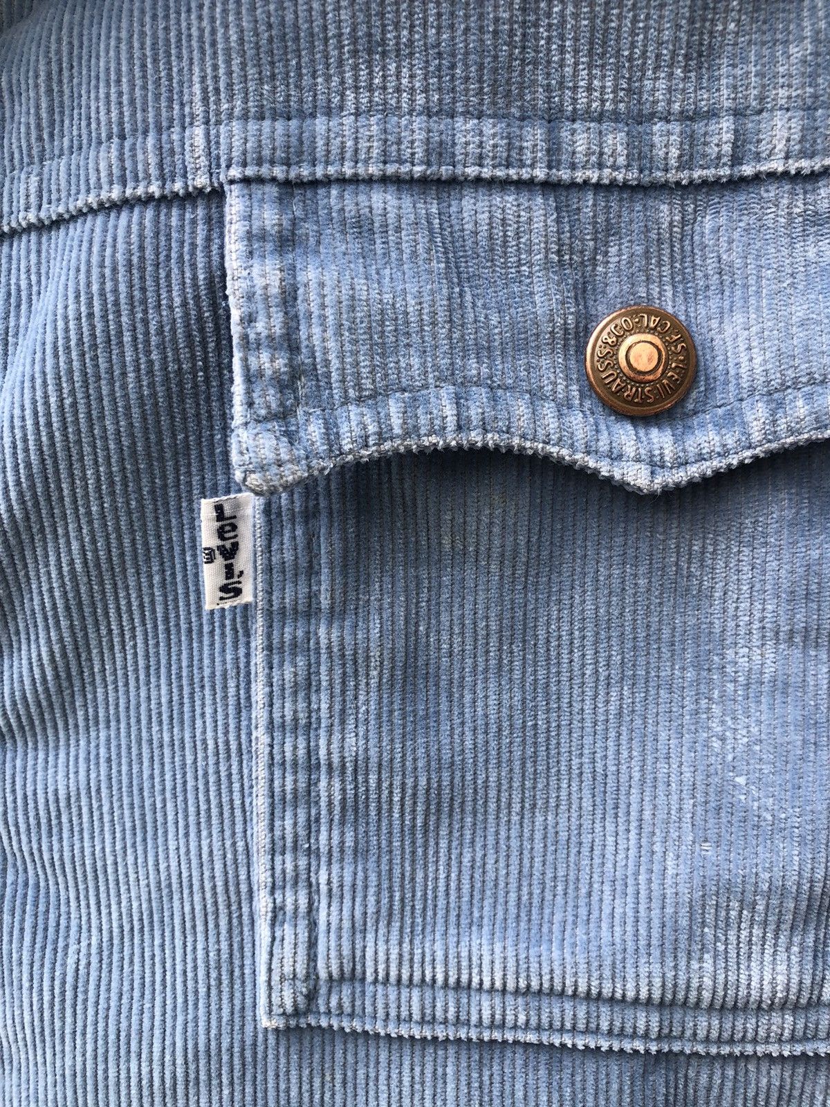 Levi's Vintage 70s Levi’s White Tab Sherpa Lined Corduroy Jacket Size US M / EU 48-50 / 2 - 8 Thumbnail