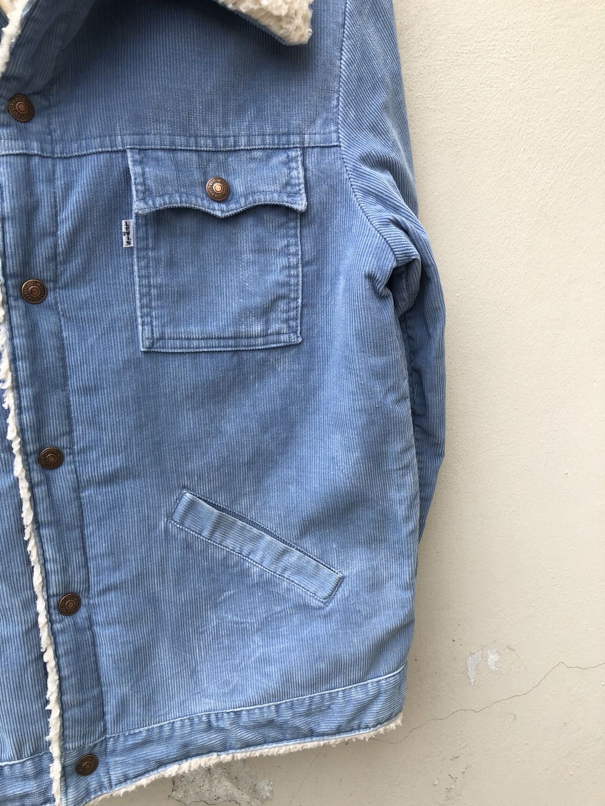Levi's Vintage 70s Levi’s White Tab Sherpa Lined Corduroy Jacket Size US M / EU 48-50 / 2 - 10 Thumbnail