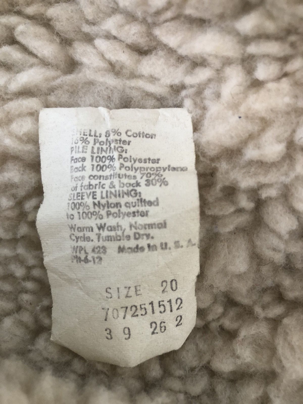 Levi's Vintage 70s Levi’s White Tab Sherpa Lined Corduroy Jacket Size US M / EU 48-50 / 2 - 24 Thumbnail