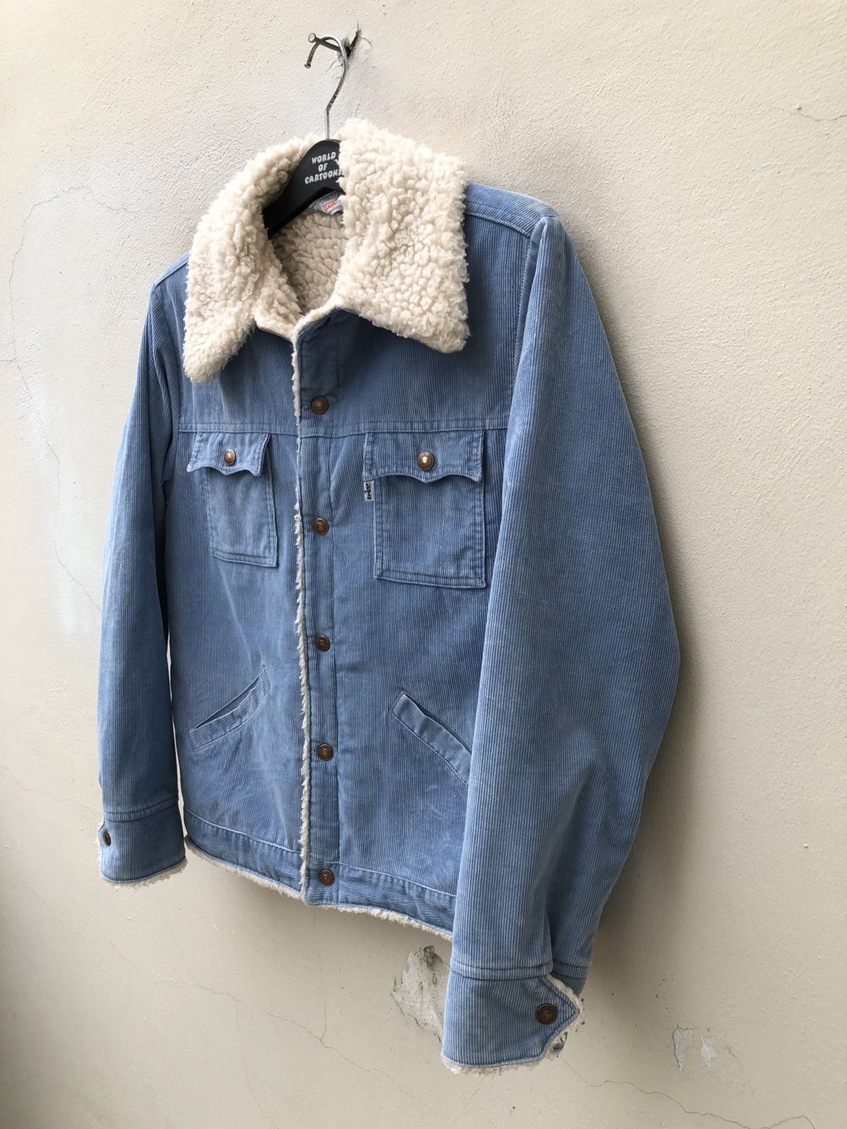 Levi's Vintage 70s Levi’s White Tab Sherpa Lined Corduroy Jacket Size US M / EU 48-50 / 2 - 6 Thumbnail