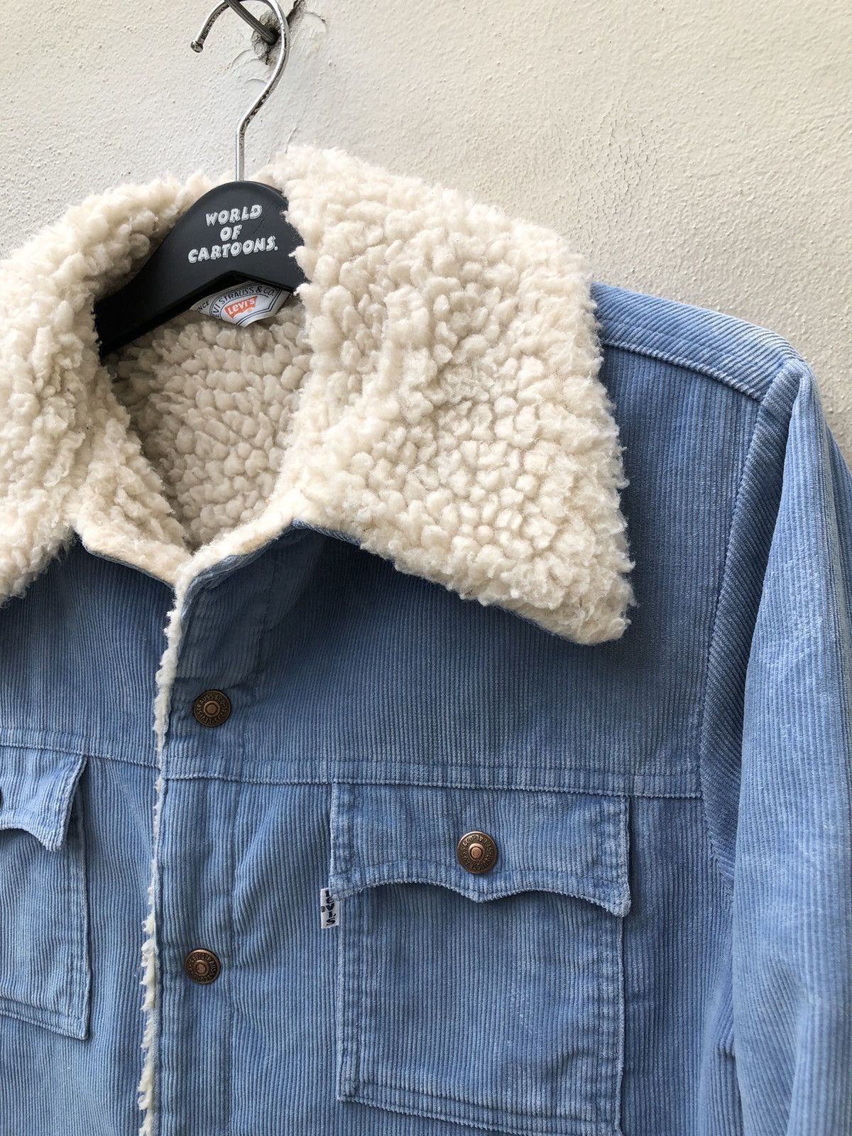 Levi's Vintage 70s Levi’s White Tab Sherpa Lined Corduroy Jacket Size US M / EU 48-50 / 2 - 7 Thumbnail
