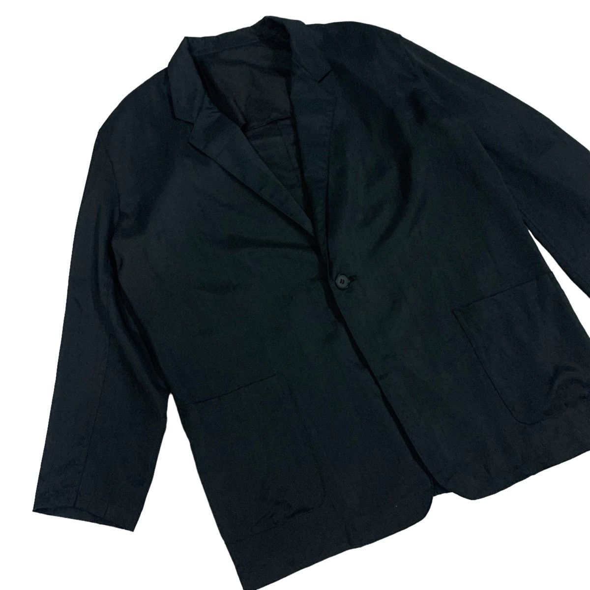 Yohji Yamamoto 🔥Vintage 80s Y’s Yohji Yamamoto Single Button Jacket Size US L / EU 52-54 / 3 - 5 Thumbnail