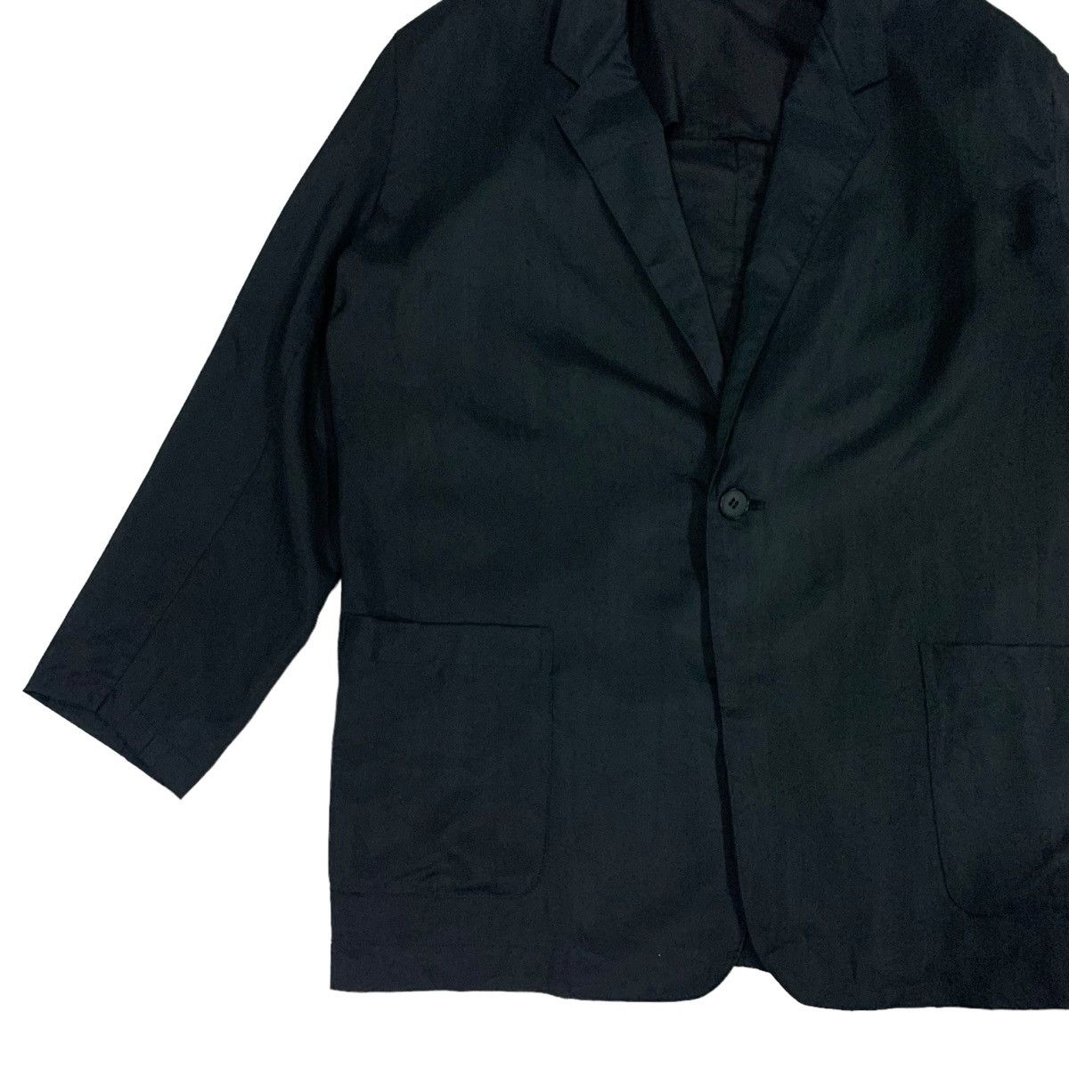 Yohji Yamamoto 🔥Vintage 80s Y’s Yohji Yamamoto Single Button Jacket Size US L / EU 52-54 / 3 - 7 Thumbnail