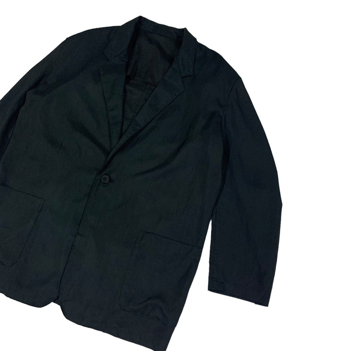 Yohji Yamamoto 🔥Vintage 80s Y’s Yohji Yamamoto Single Button Jacket Size US L / EU 52-54 / 3 - 4 Thumbnail