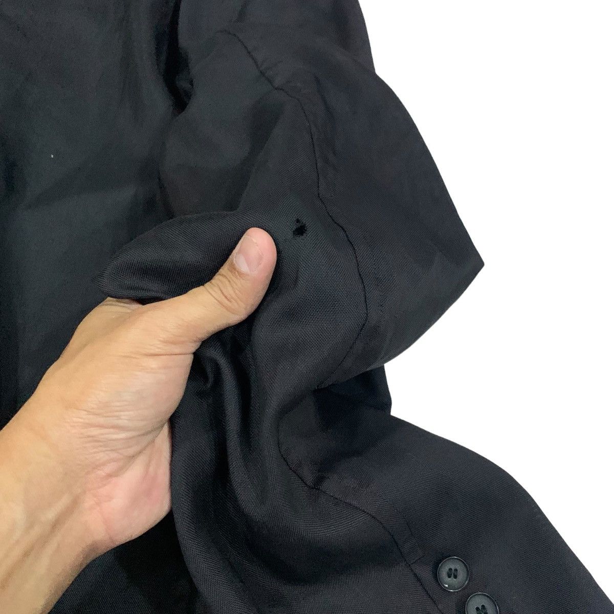 Yohji Yamamoto 🔥Vintage 80s Y’s Yohji Yamamoto Single Button Jacket Size US L / EU 52-54 / 3 - 13 Thumbnail
