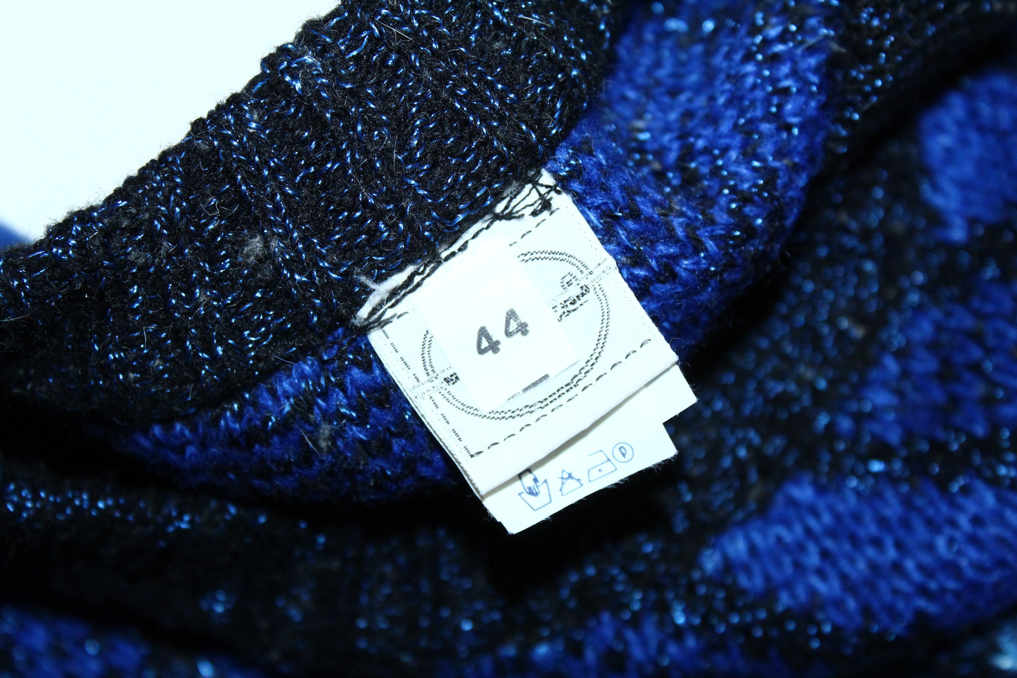 Japanese Brand 80s Rare Vtg Design Lambent Cable Knit Baggy Sweater Size US L / EU 52-54 / 3 - 5 Thumbnail