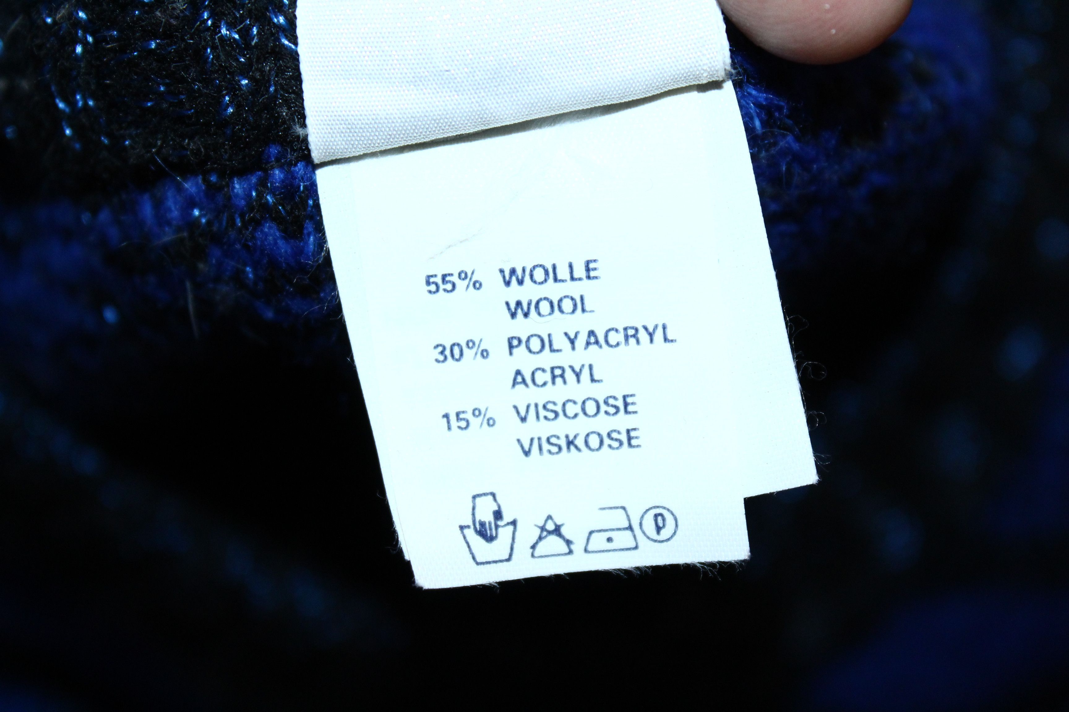 Japanese Brand 80s Rare Vtg Design Lambent Cable Knit Baggy Sweater Size US L / EU 52-54 / 3 - 7 Thumbnail