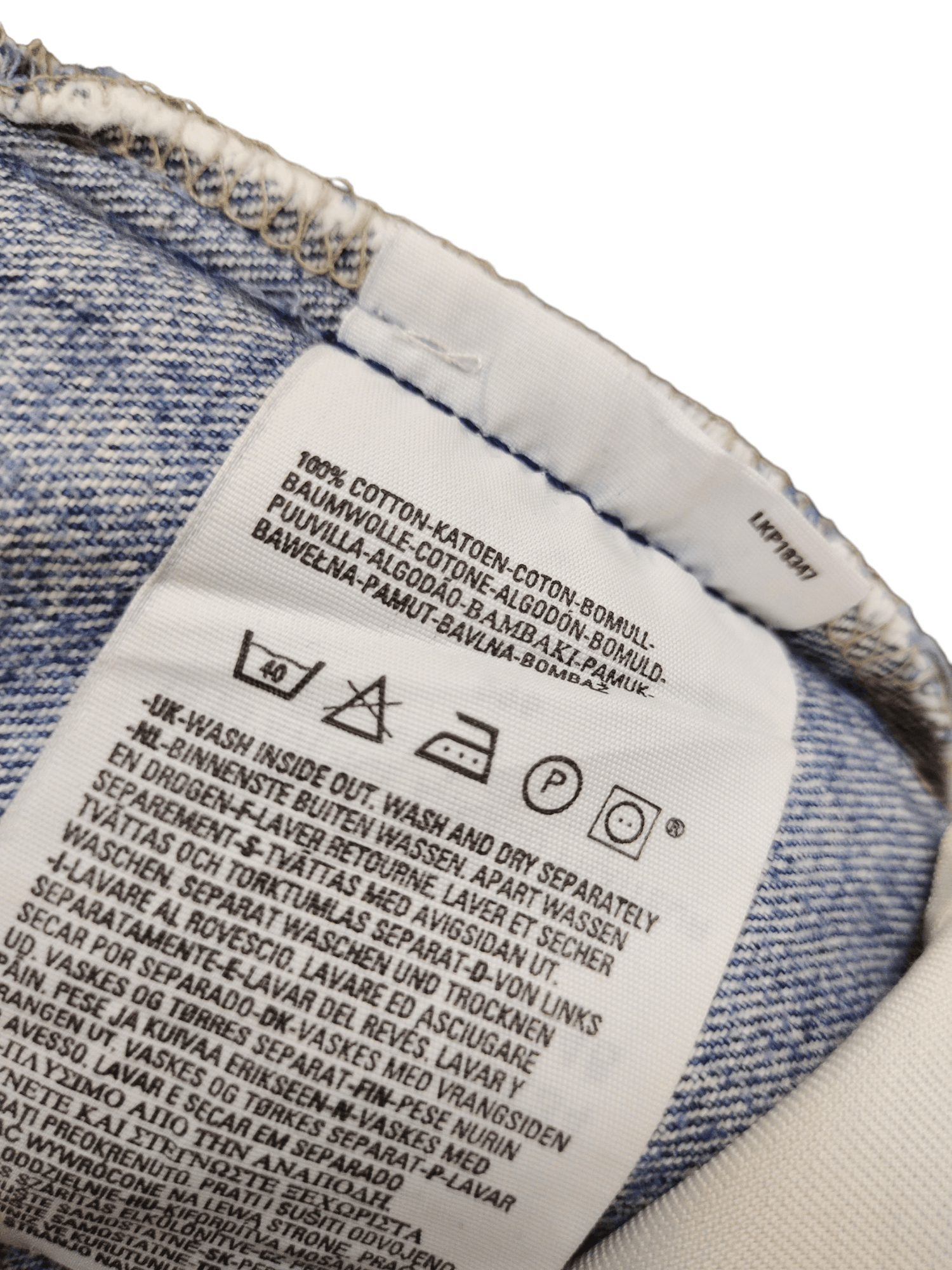Engineered Garments × Levi's Levis X Canari Foundation Distressed Denim Jeans Size US 30 / EU 46 - 14 Thumbnail