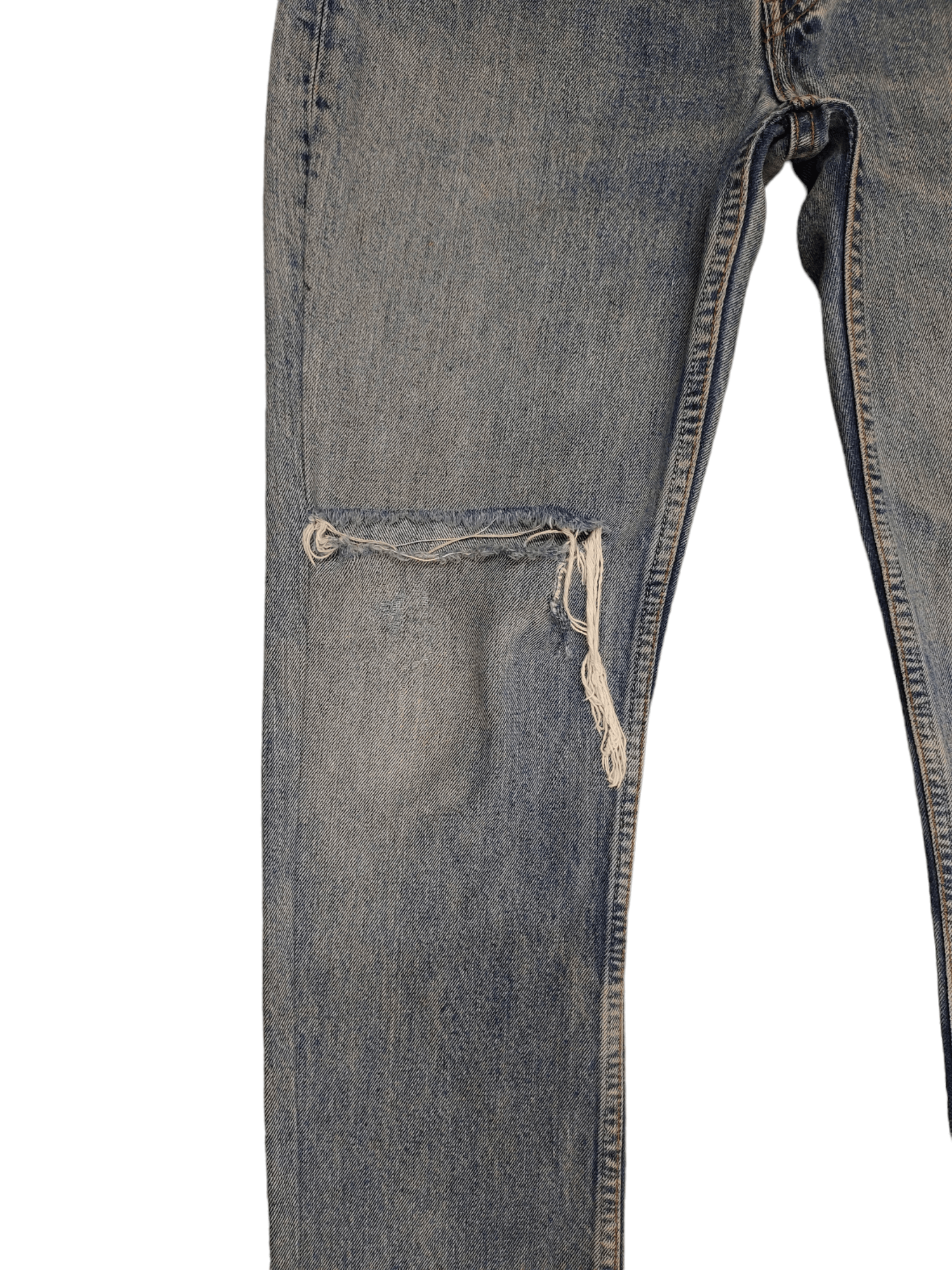 Engineered Garments × Levi's Levis X Canari Foundation Distressed Denim Jeans Size US 30 / EU 46 - 6 Thumbnail