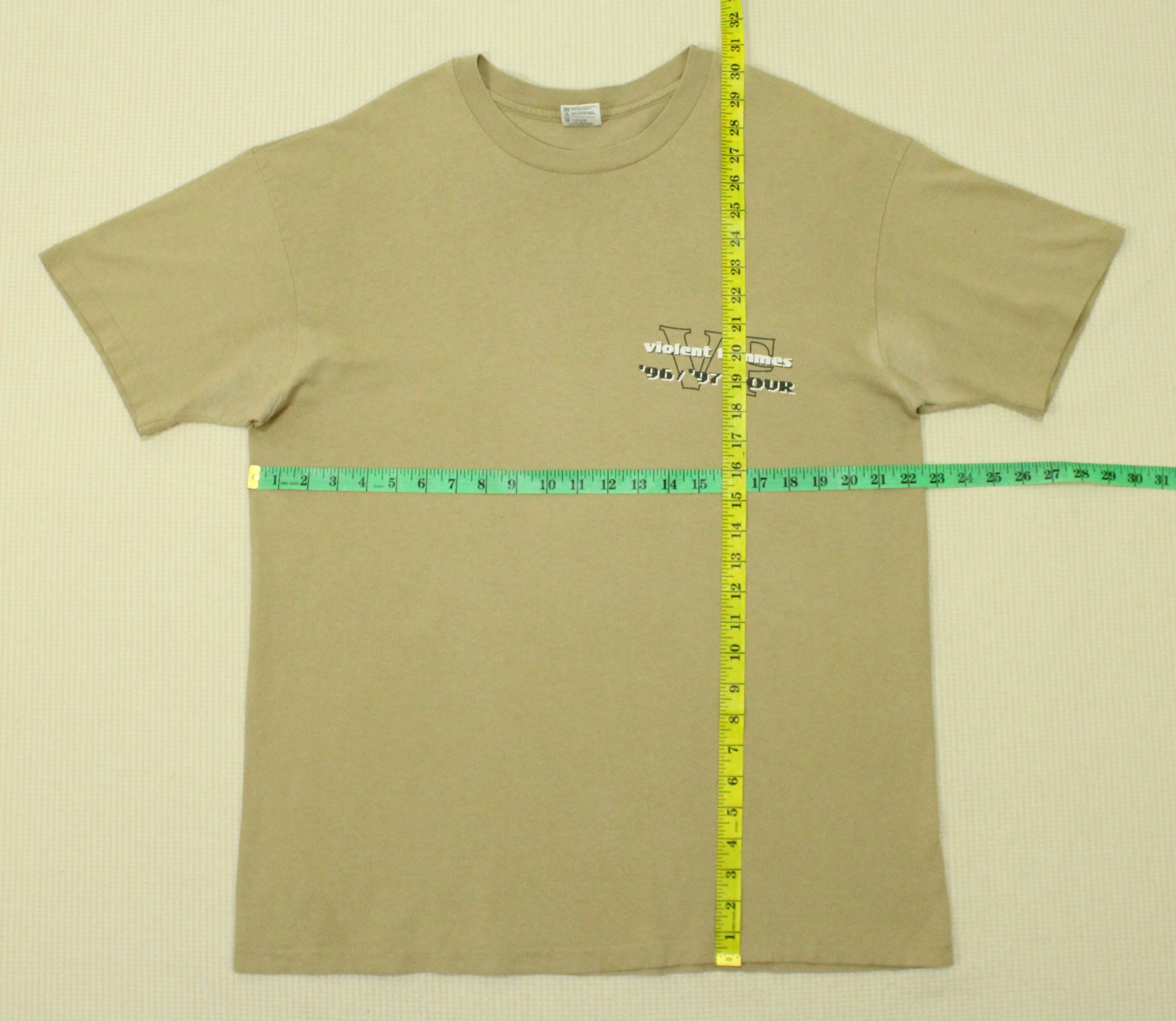Band Tees Vintage 90s VIOLENT FEMMES T Shirt Single Stitch 96/97 Tour Size US XL / EU 56 / 4 - 14 Thumbnail
