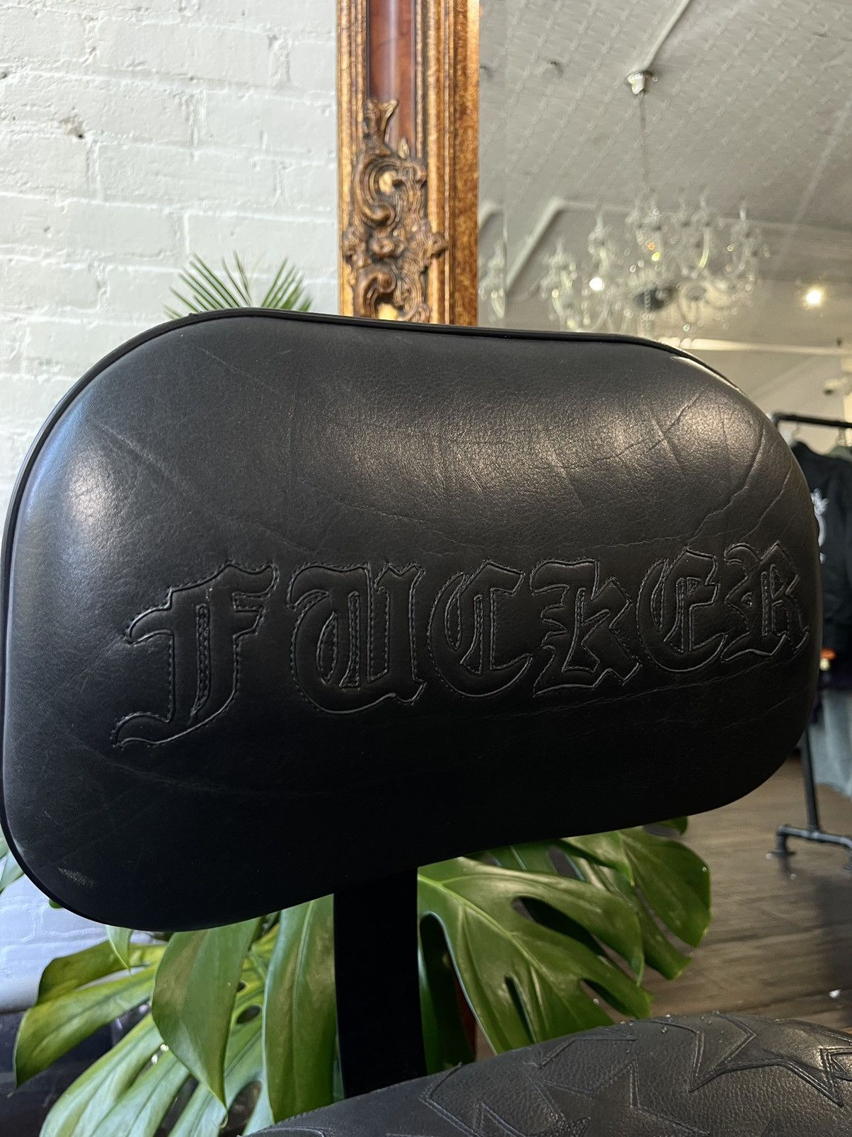 Chrome Hearts Chrome Hearts Custom CHAIR STAR FUCKER FUCK YOU PATCH Size ONE SIZE - 2 Thumbnail