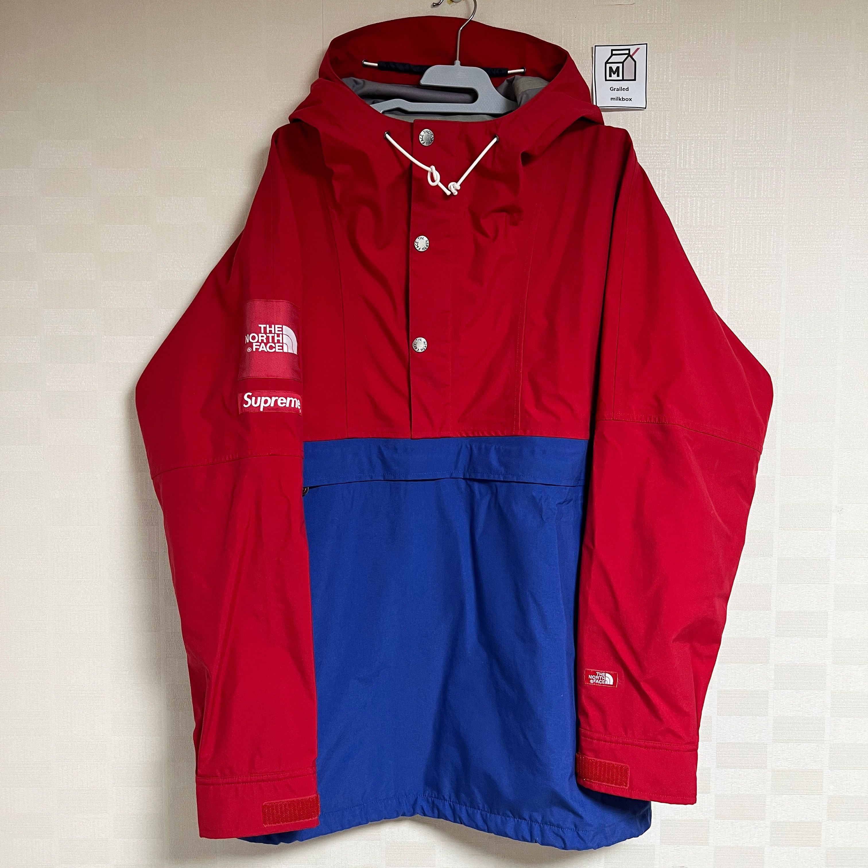 Supreme Supreme x The North Face Expedition Pullover Red Blue SS10