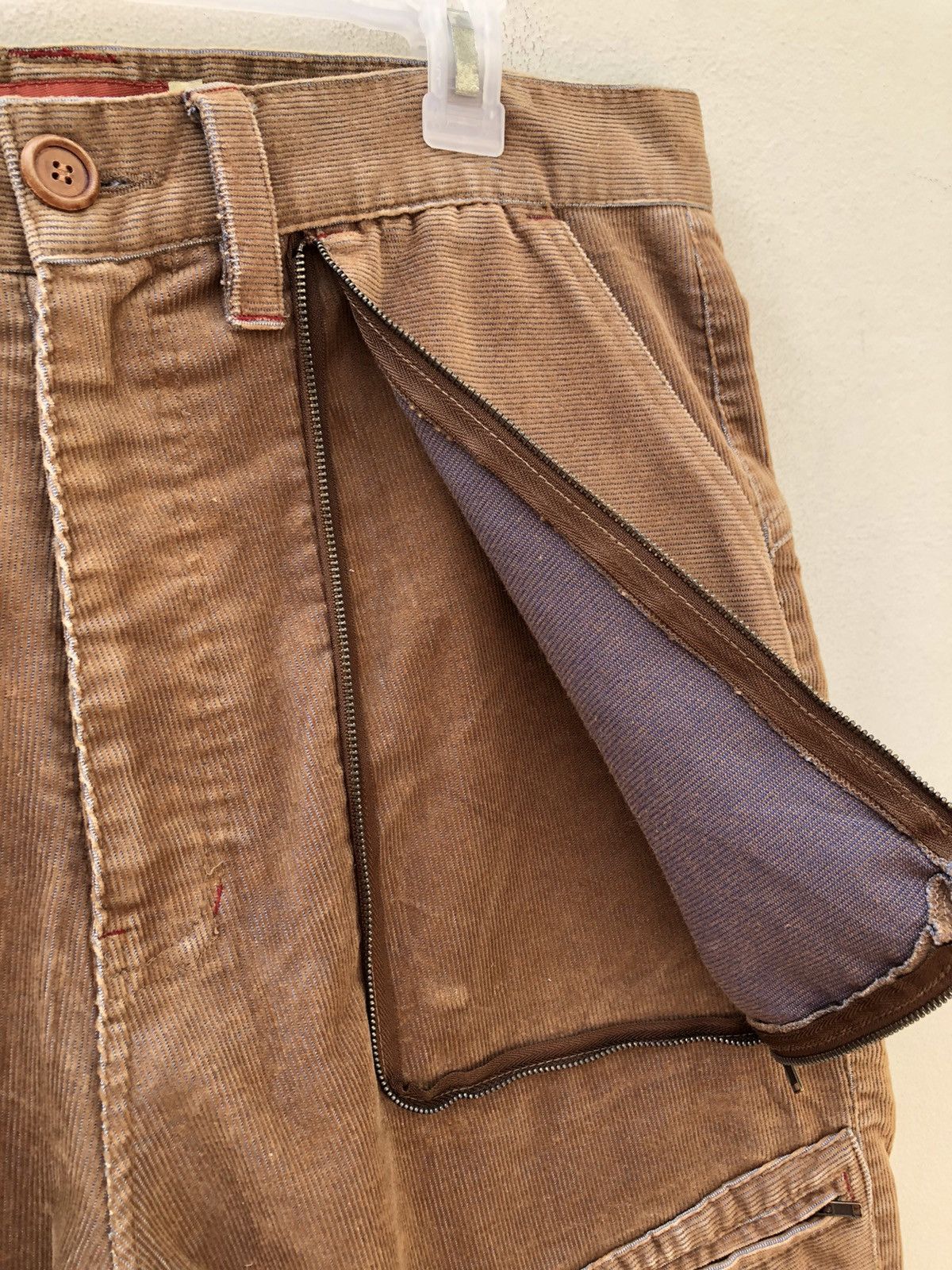 Vintage TSAN Japan Corduroy Tactical Cargo Trouser Pant Size US 32 / EU 48 - 7 Thumbnail
