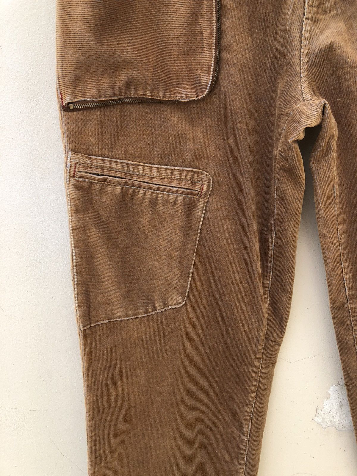 Vintage TSAN Japan Corduroy Tactical Cargo Trouser Pant Size US 32 / EU 48 - 9 Thumbnail